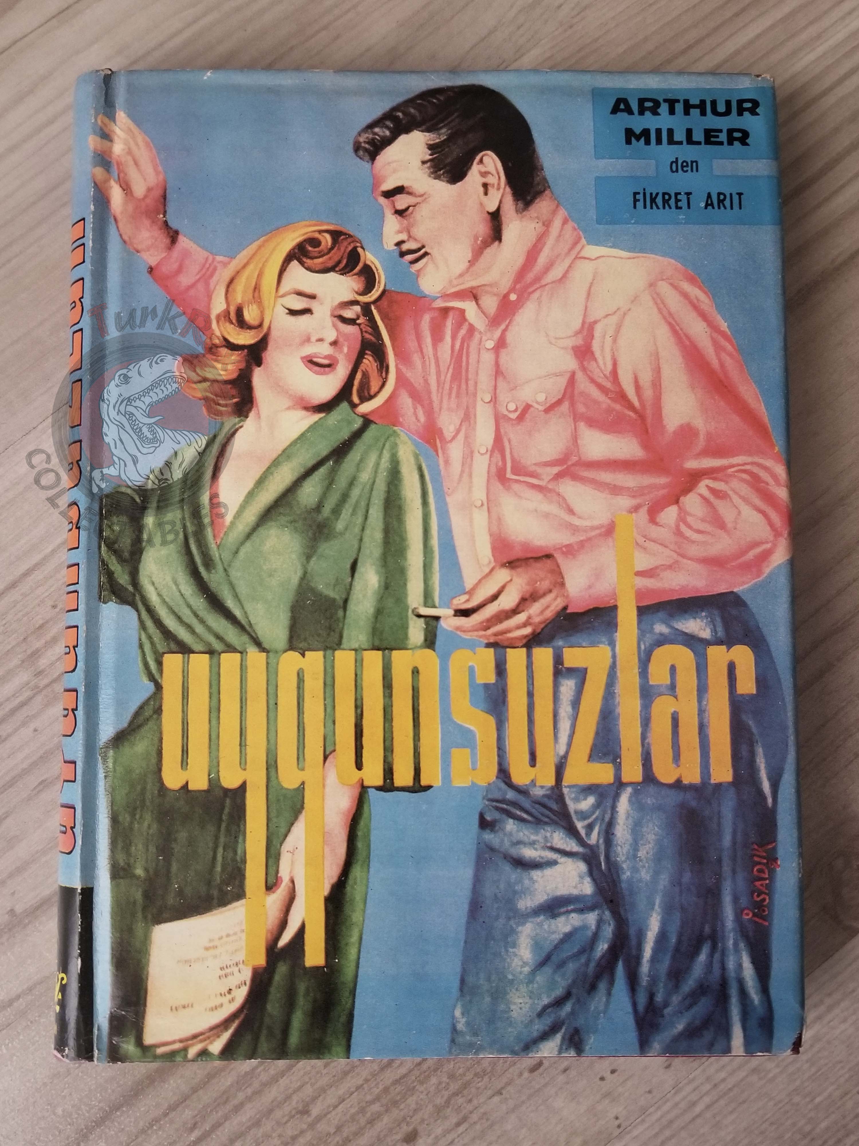 Arthur Miller – The Misfits 1961 HC/DJ Turkish Book Turkey Marilyn Monroe