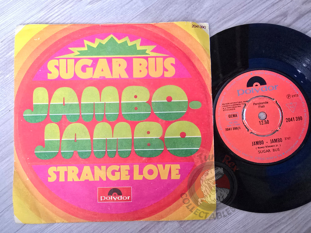 Sugar Bus – Jambo Jambo 7" Turkish Pressing Vinyl Turkey Edition