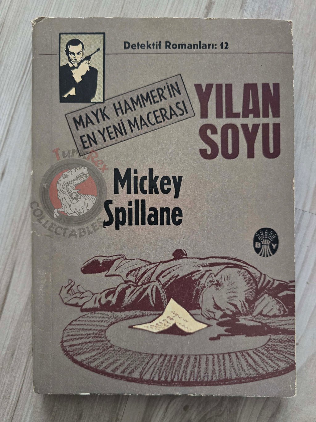 Mickey Spillane – The Snake 1966 1st Turkish Book Turkey Mike Hammer