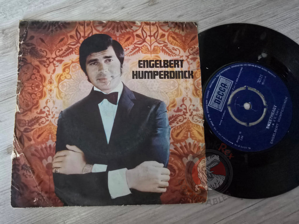 Engelbert Humperdinck – Sweetheart 7" Turkish Pressing Vinyl Turkey Edition