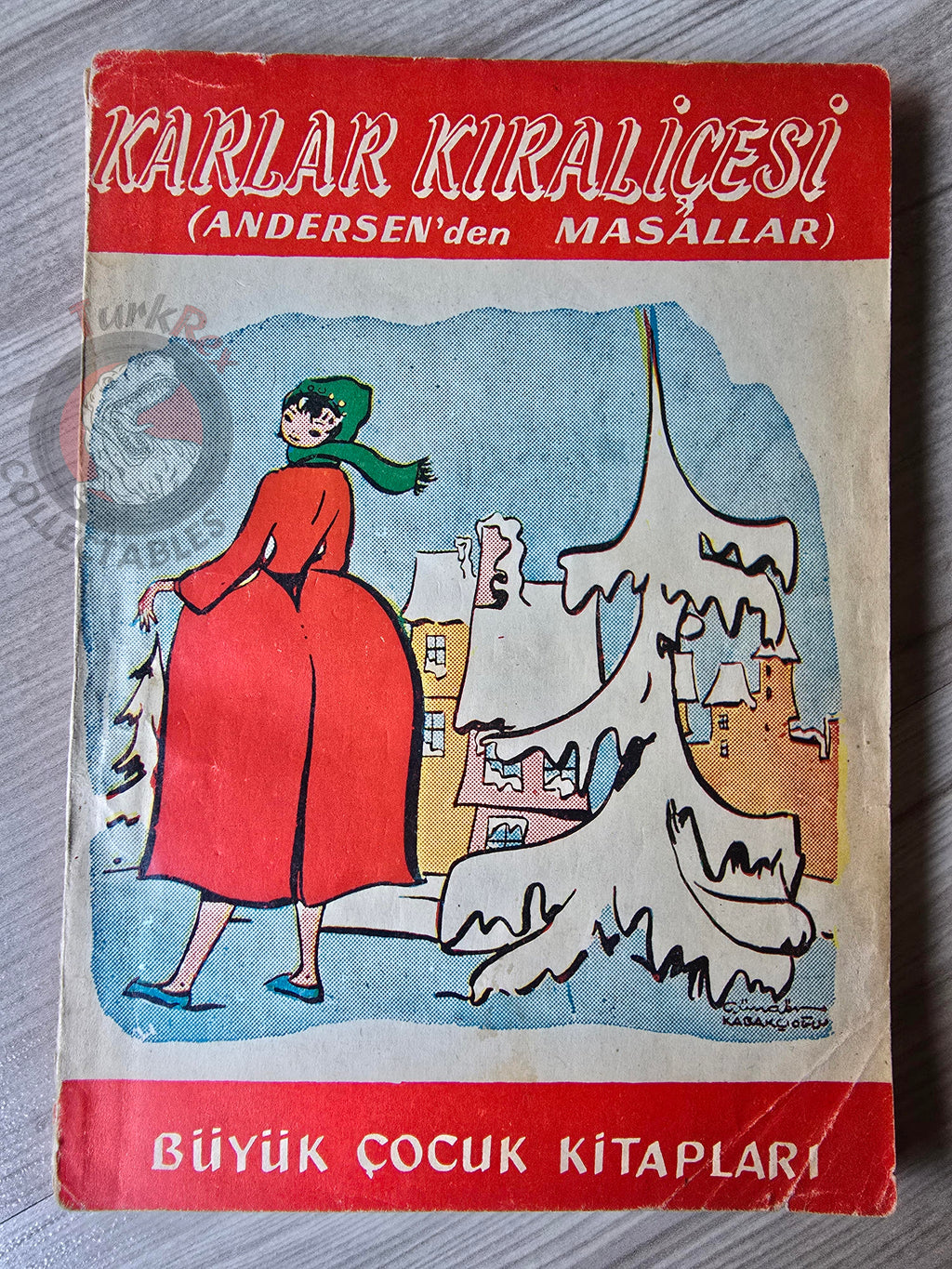 Hans Christian Andersen – The Snow Queen 1973 Turkish Book Turkey Illustrated