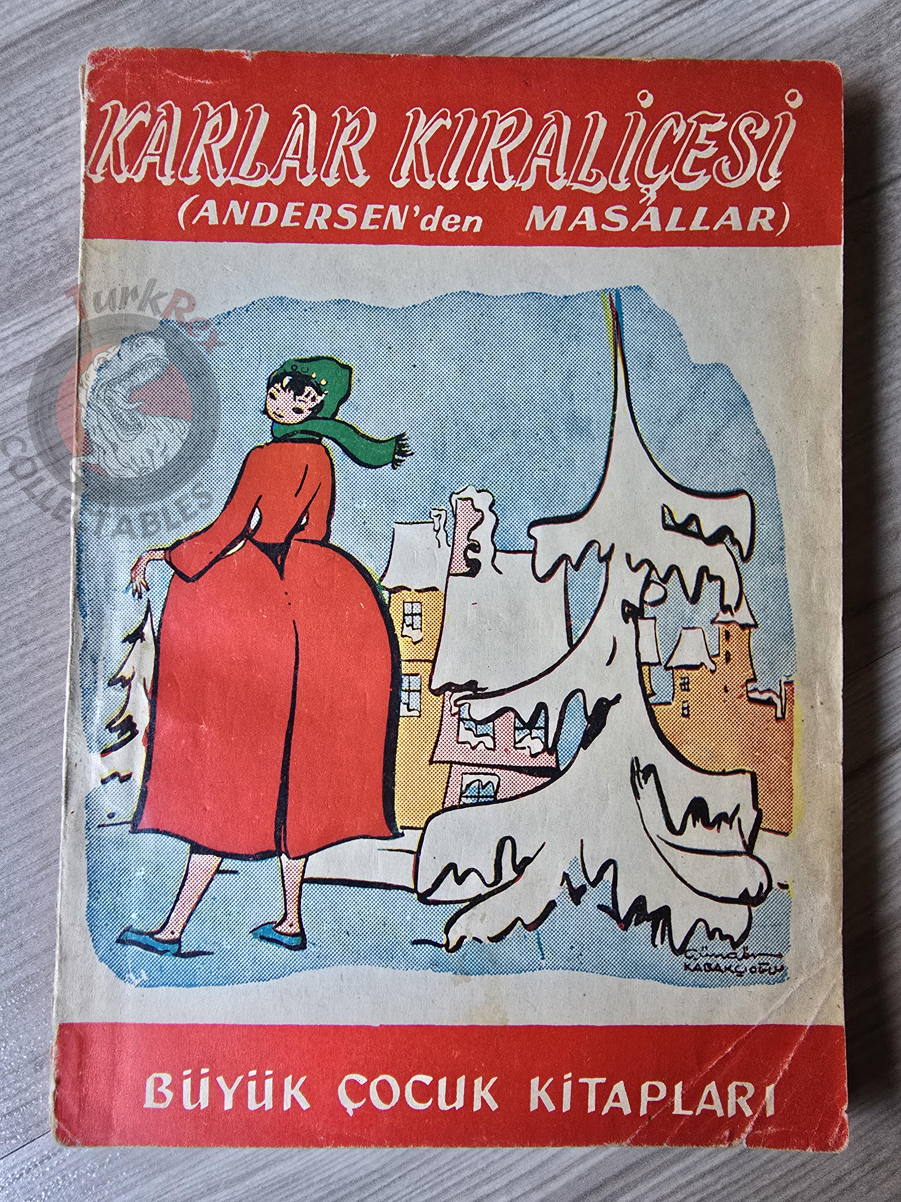 Hans Christian Andersen – The Snow Queen 1973 Turkish Book Turkey Illustrated