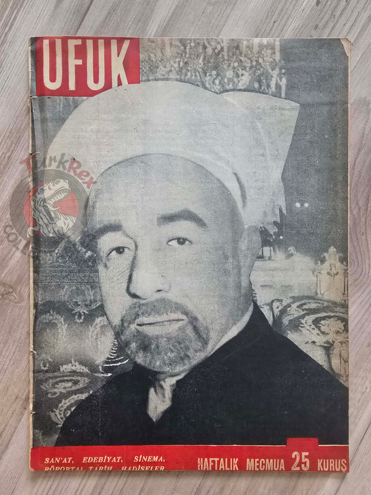 Ufuk 1947 King Abdullah I of Jordan’s Visit to Turkey Turkish Magazine Middle East Gene Tierney