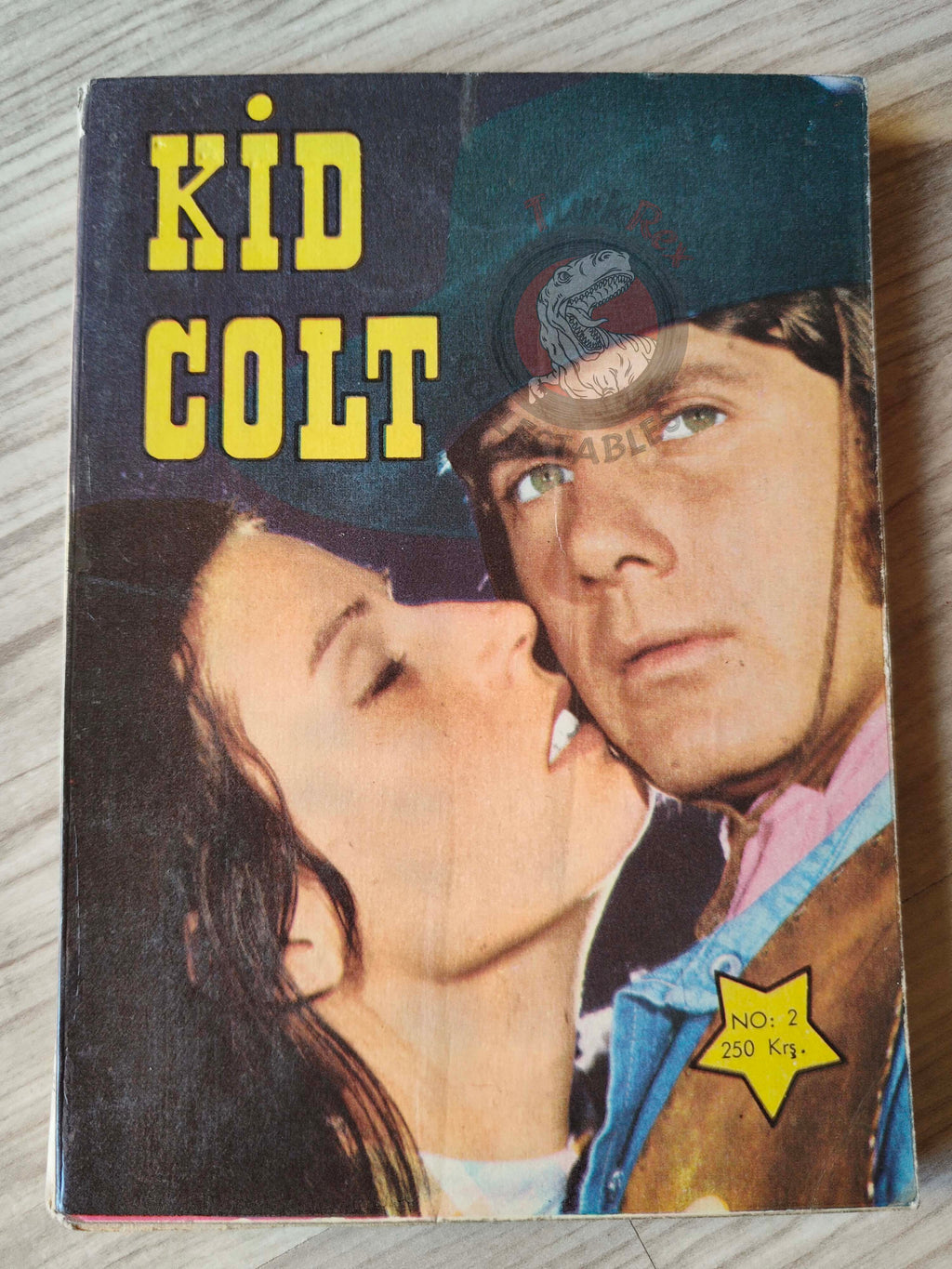 Kid Colt #2 Bloody Money Western Movie Turkish Comic Turkey 1974