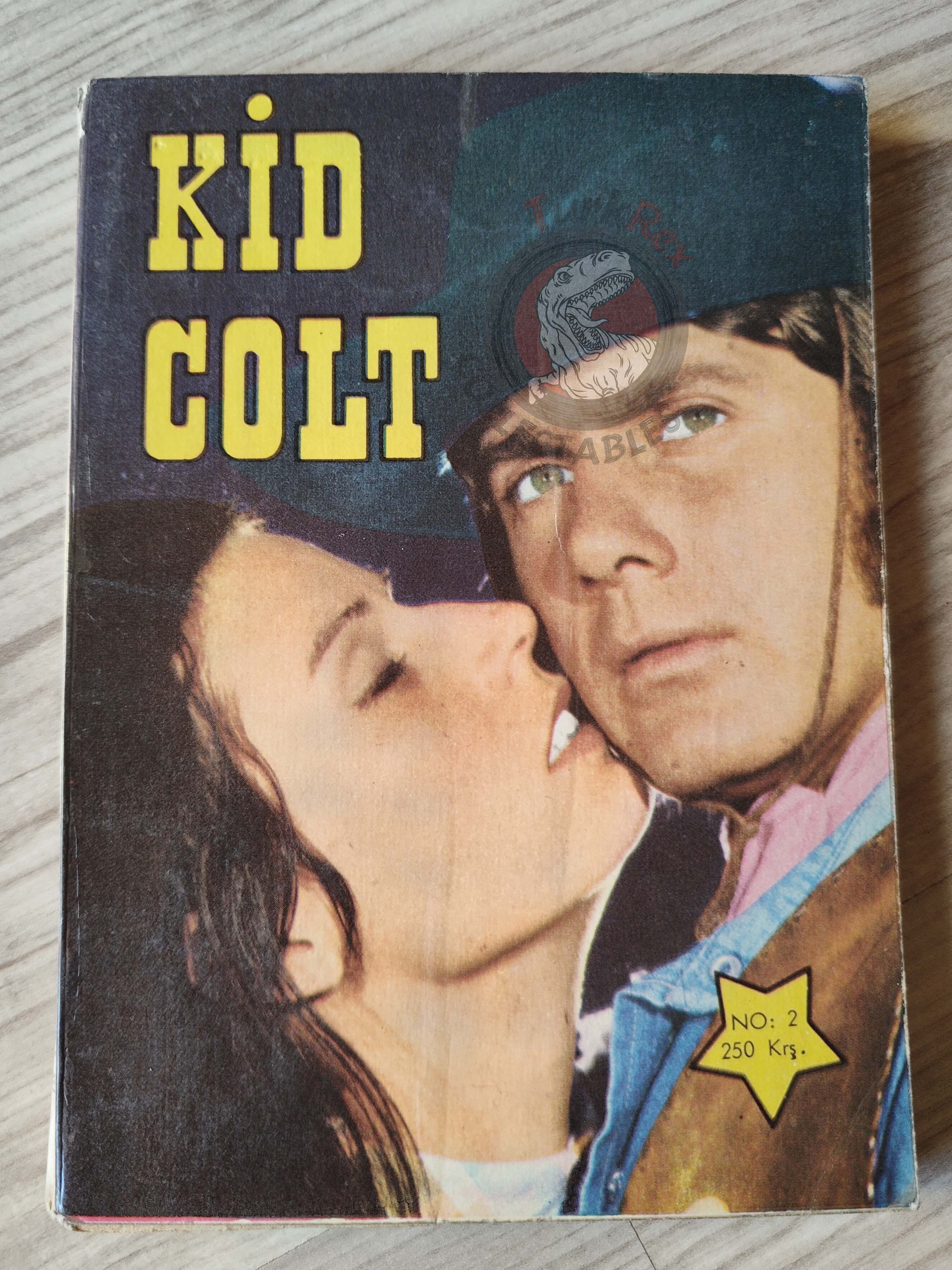 Kid Colt #2 Bloody Money Western Movie Turkish Comic Turkey 1974