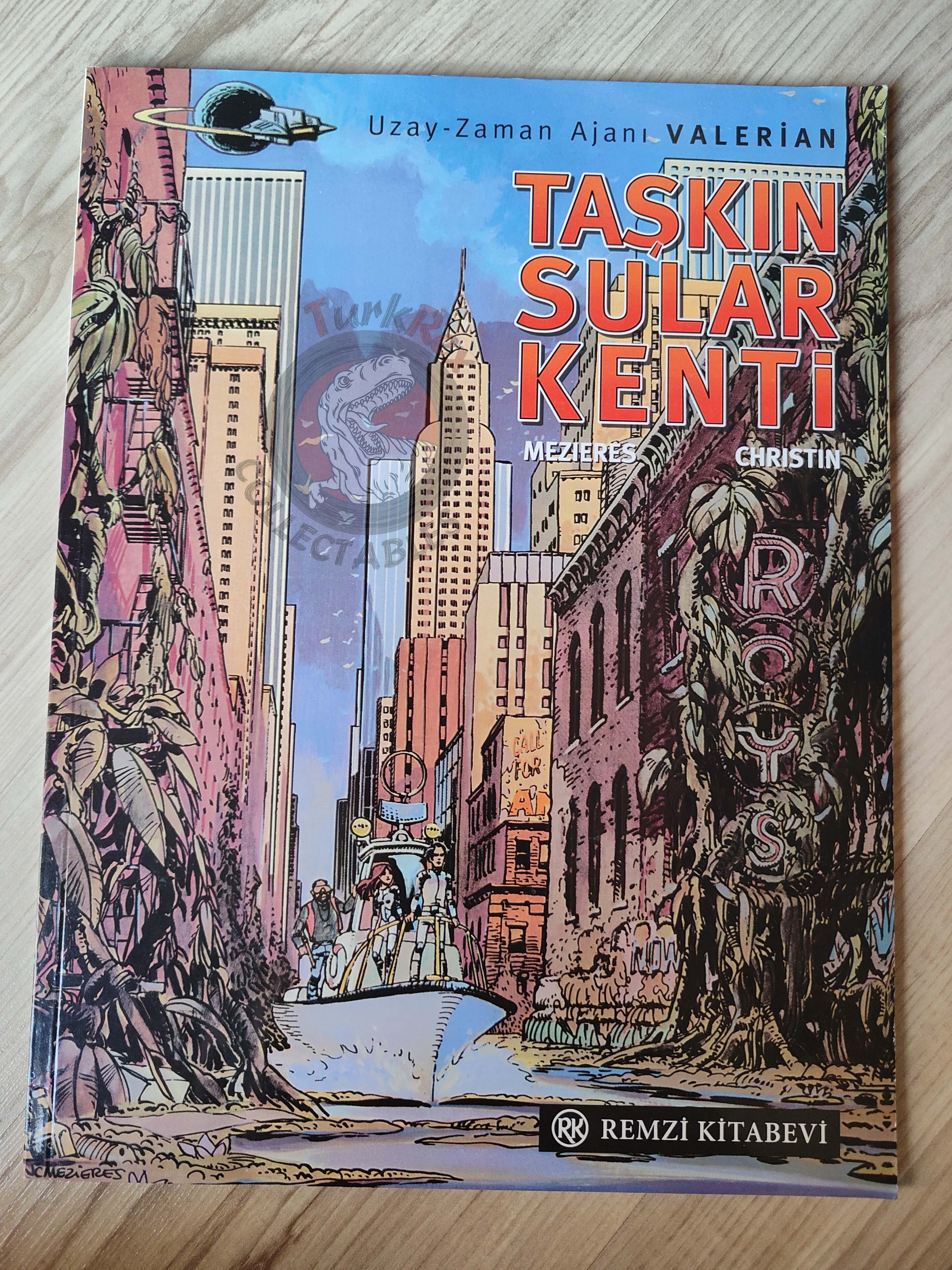 Valérian and Laureline #1 The City of Shifting Waters 2002 Turkish Comic Turkey et