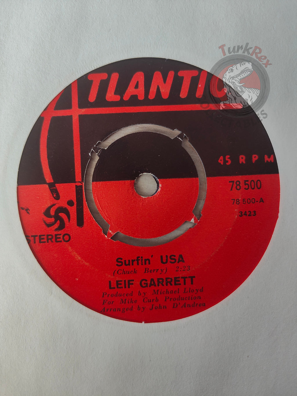 Leif Garrett – Surfin' USA 7" Turkish Pressing Vinyl Turkey Edition