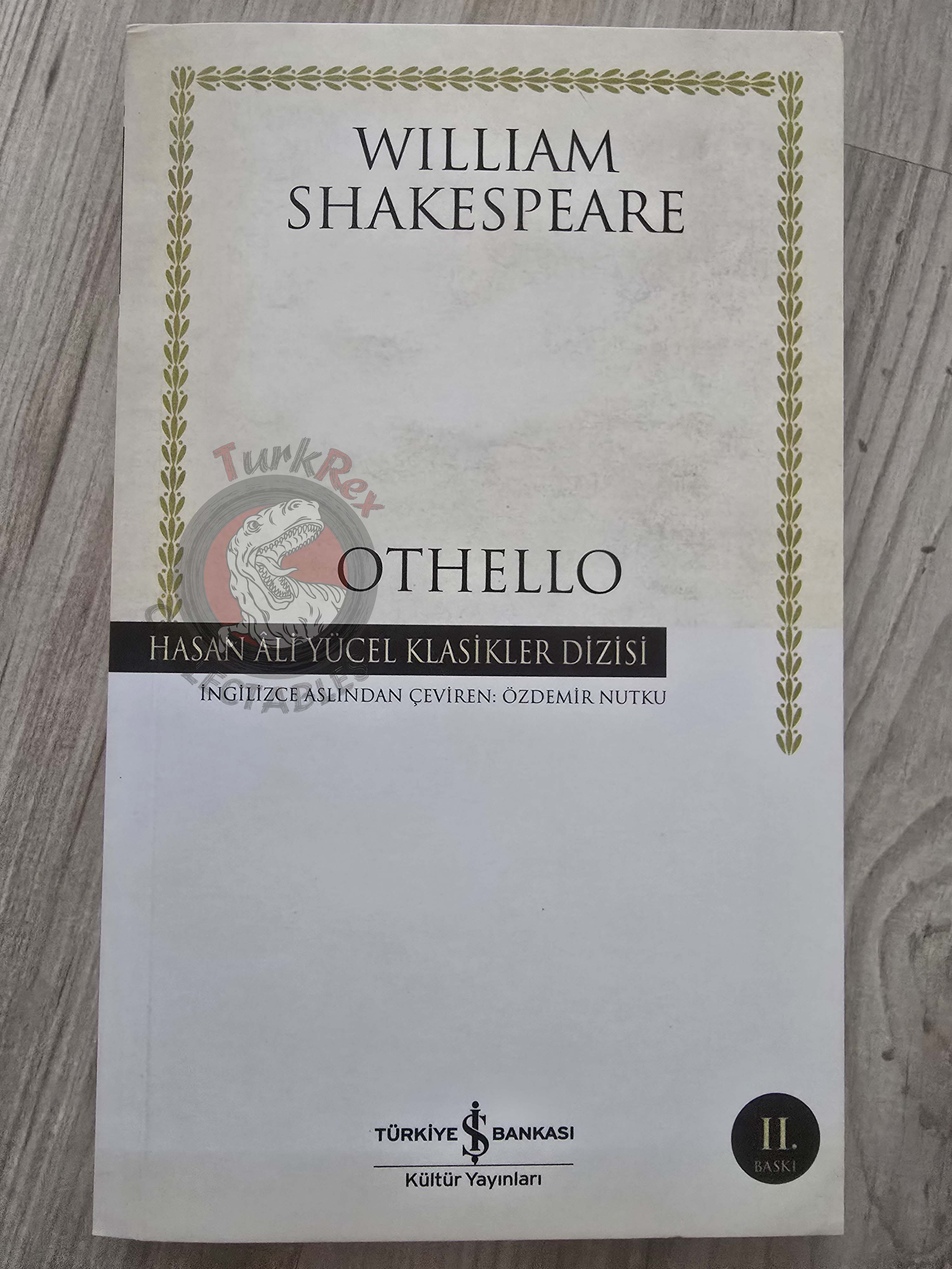 William Shakespeare – Othello 2009 Turkish Book Turkey