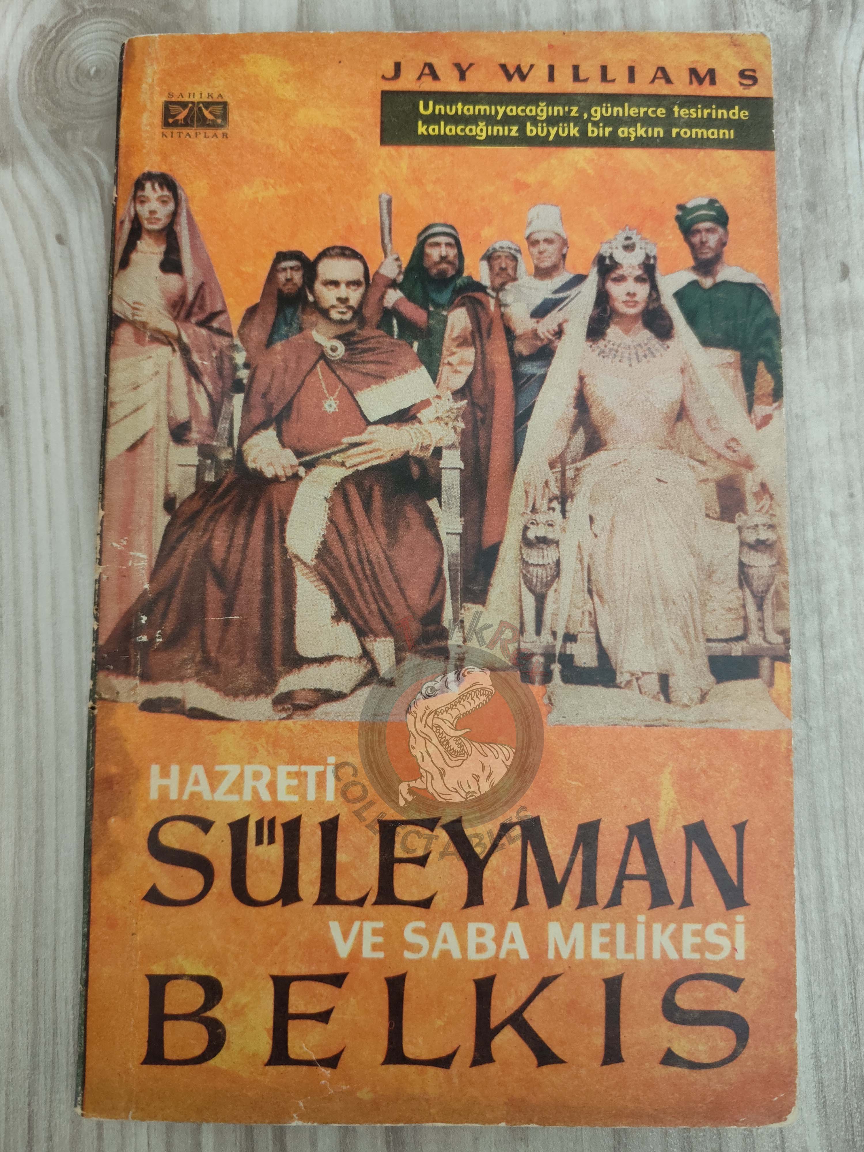Jay Williams – Solomon and Sheba 1961 1st Turkish Book Turkey
