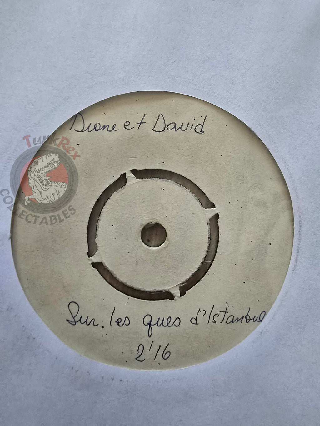 Diane Et David – Sur Les Quais D'Istanbul 7" Test Turkish Pressing Vinyl Turkey Edition
