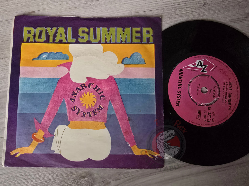 Anarchic System – Royal Summer 7" Turkish Pressing Vinyl Turkey Edition