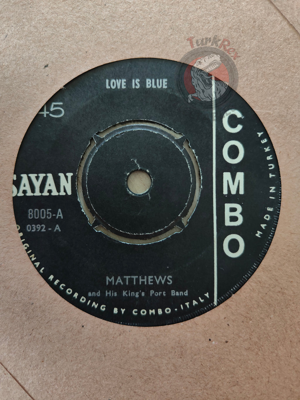 Matthews And His King's Port Band – Congratulations 7" Turkish Pressing Vinyl Turkey Edition