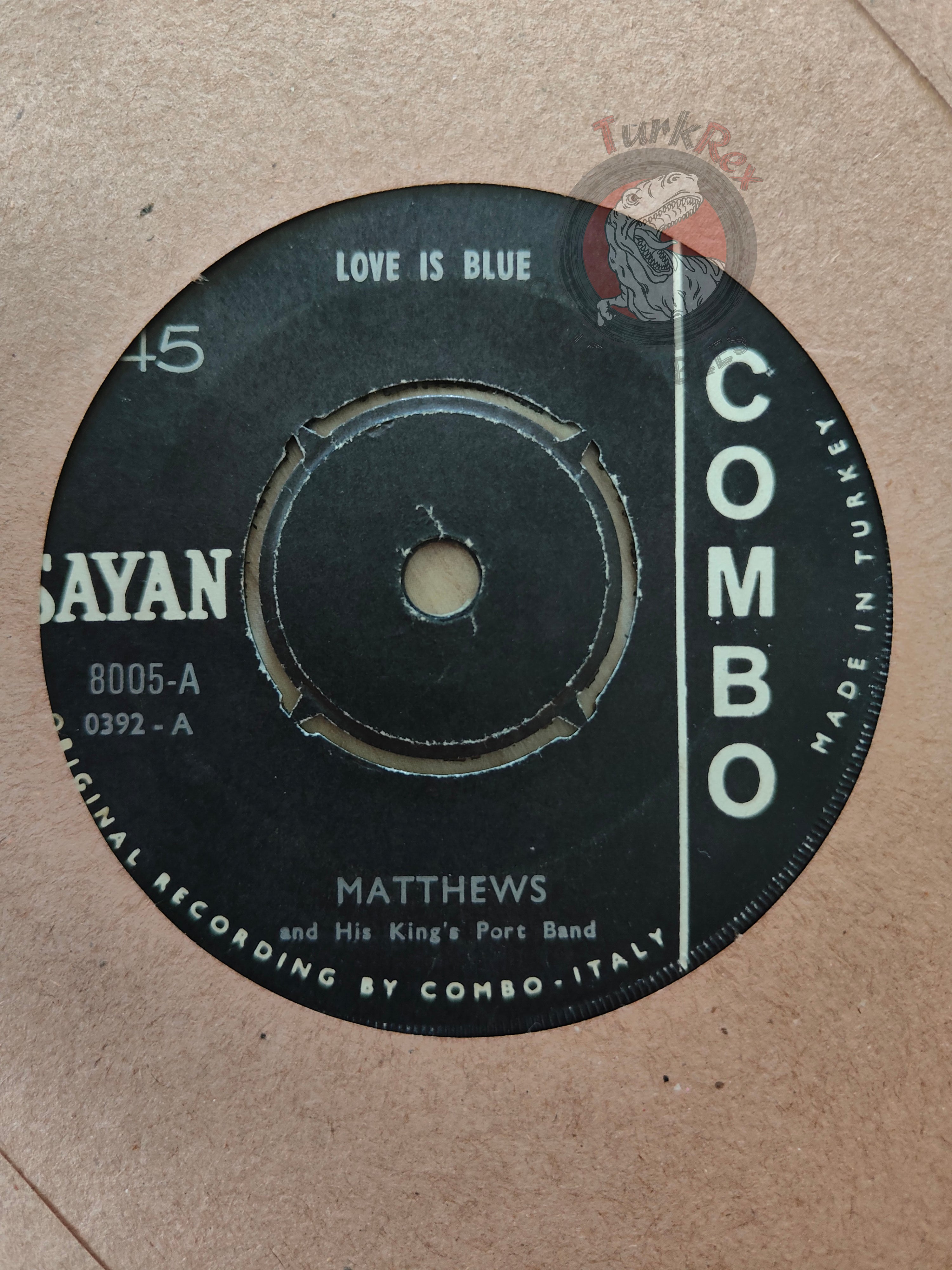 Matthews And His King's Port Band – Congratulations 7" Turkish Pressing Vinyl Turkey Edition