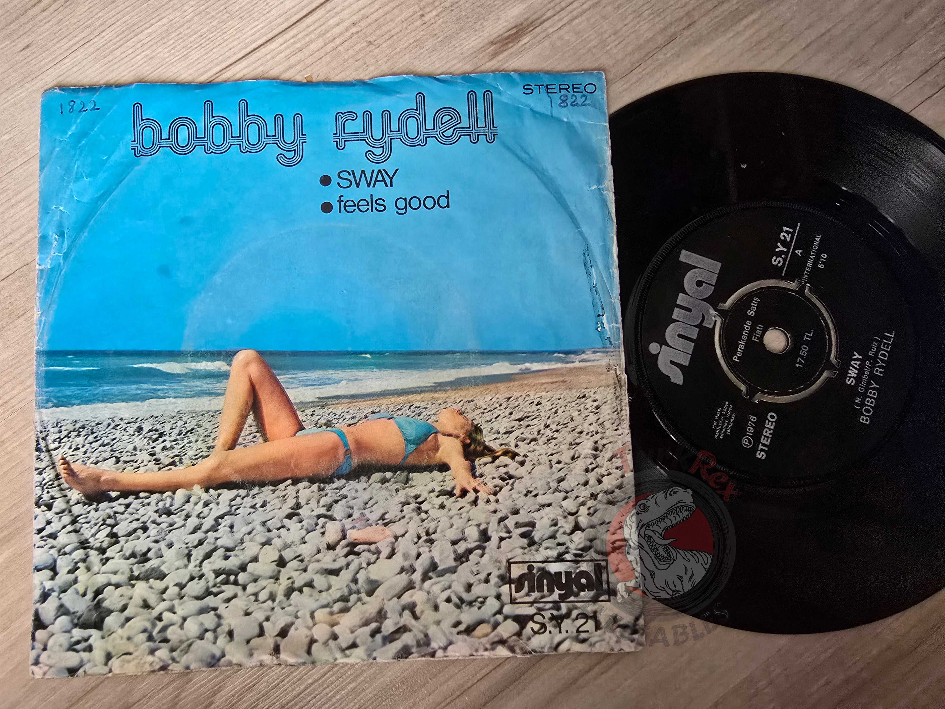 Bobby Rydell – Sway / Feels Good 7" Turkish Pressing Vinyl Turkey Edition