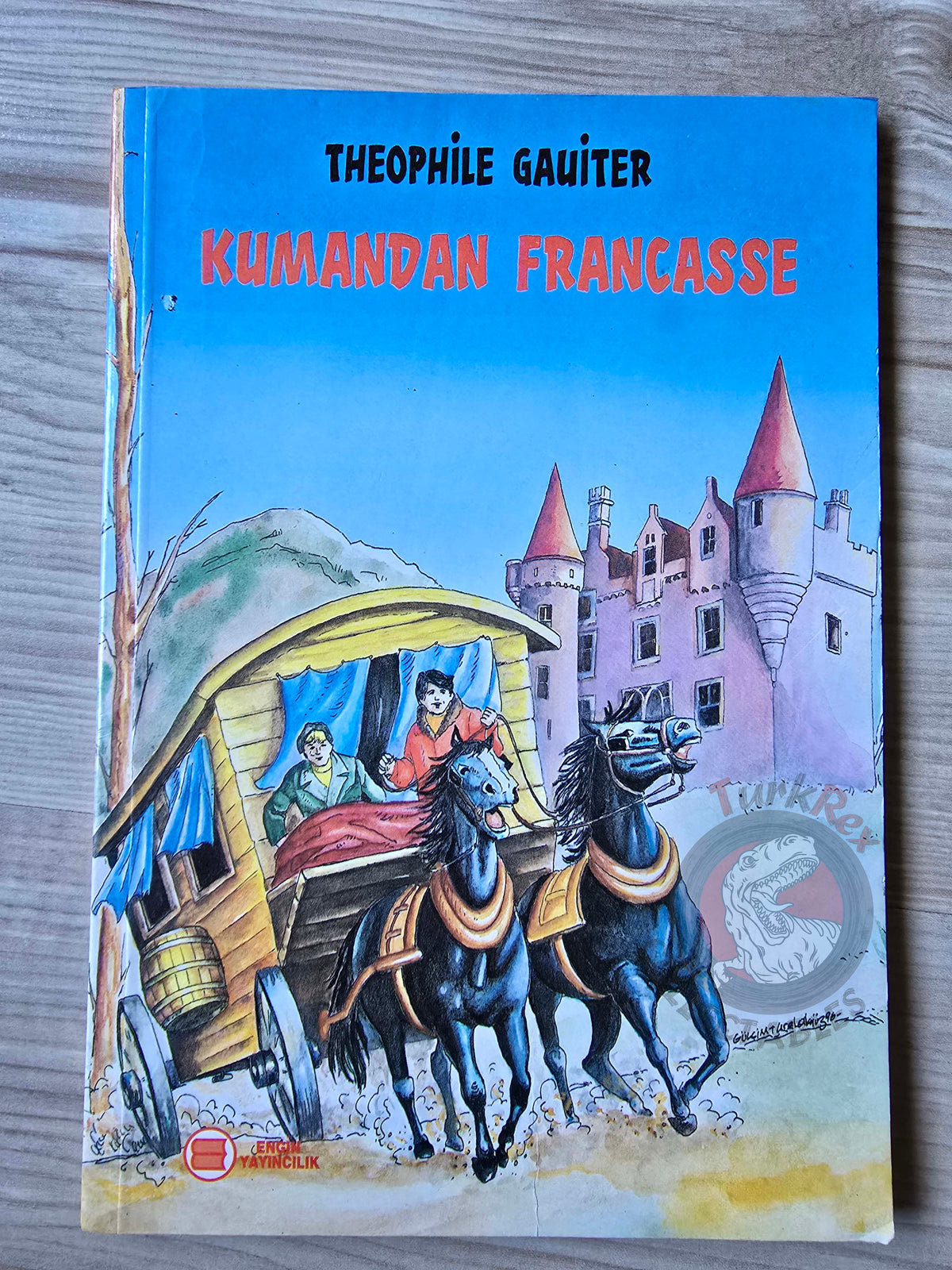 Theophile Gautier – Captain Fracasse 1998 Turkish Book Turkey Illustrated
