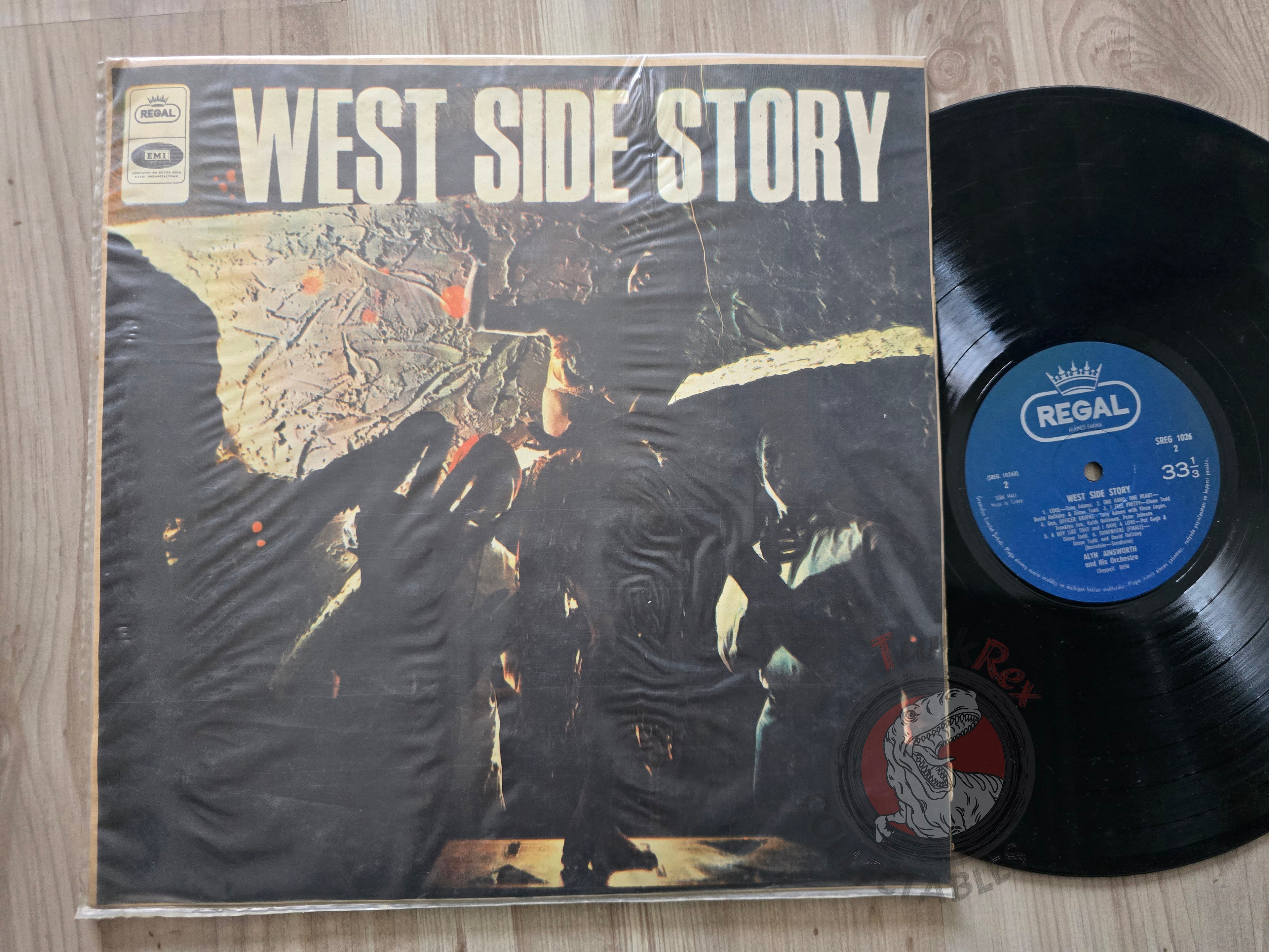 West Side Story – The Alyn Ainsworth Orchestra Turkish Pressing Vinyl Turkey Edition