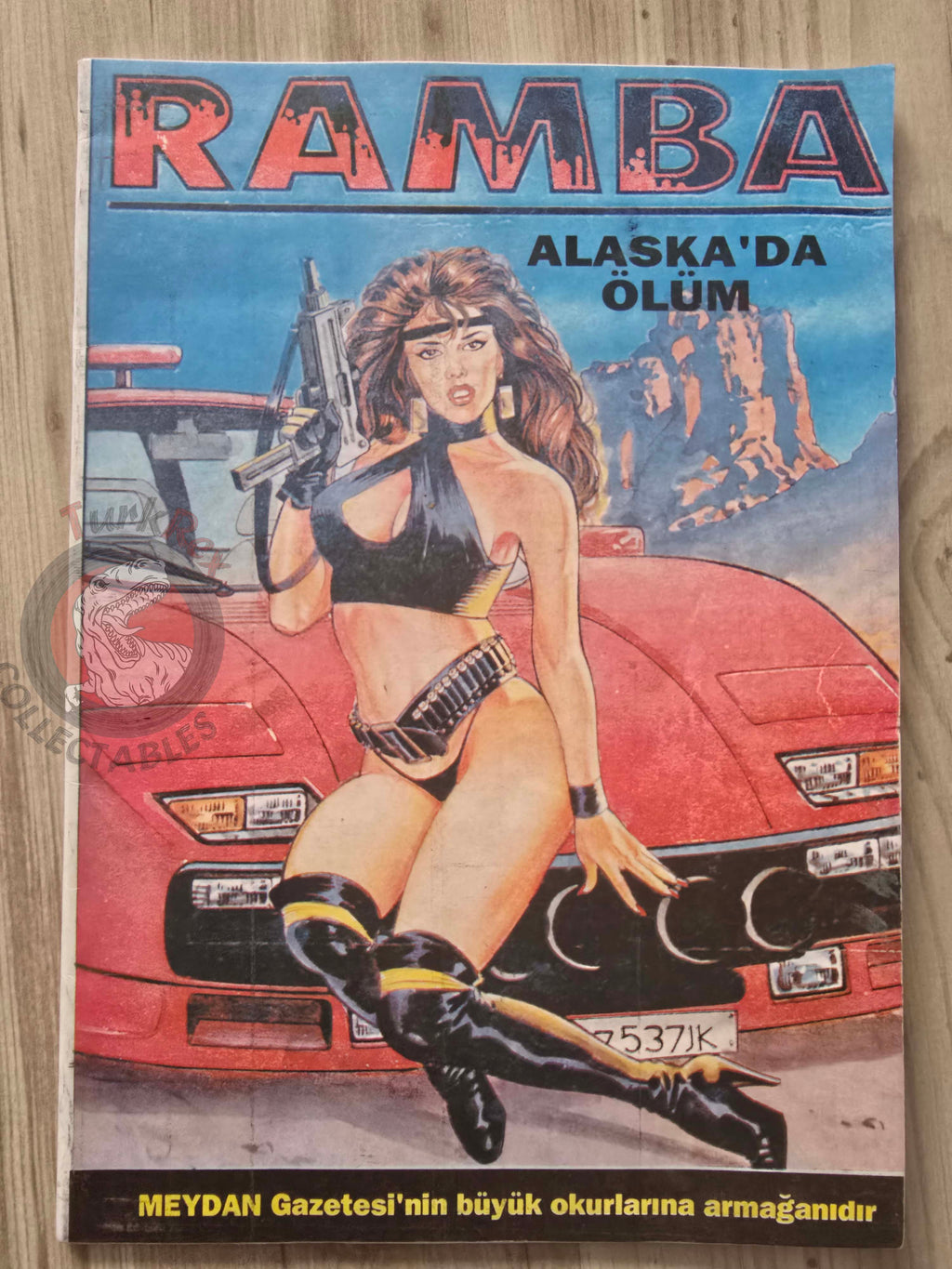 Ramba #1 1994 Notte violenta Turkish Comic Turkey Eros Comix Erotic