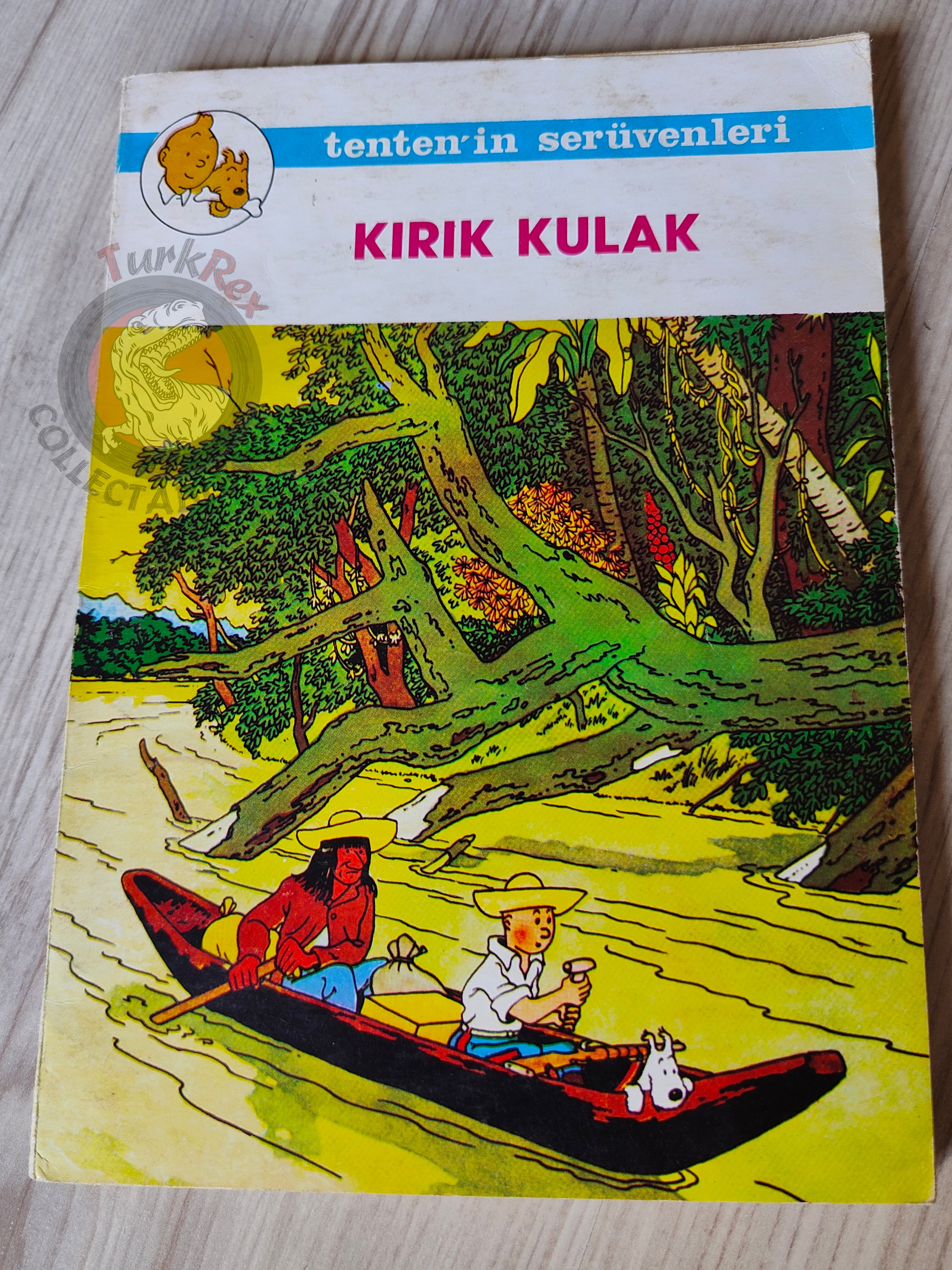 Tintin –  The Broken Ear mid 1980s Turkish Edition Comic Turkey 1