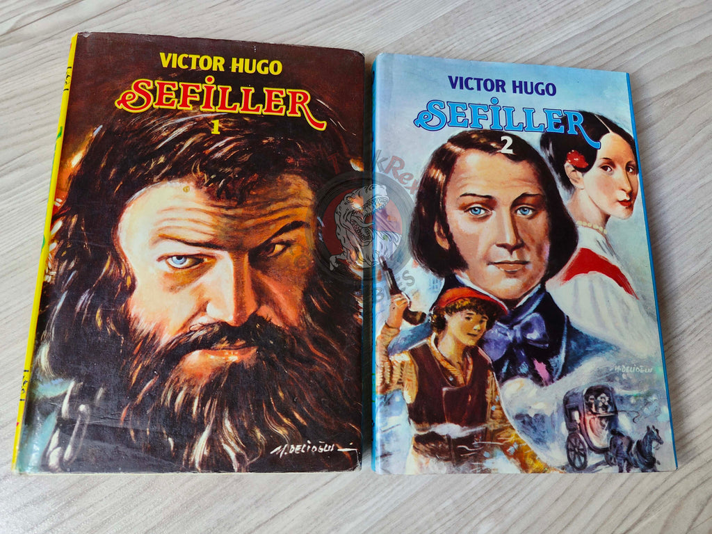 Victor Hugo – Les Misérables 1985 HC/DJ Turkish Book Turkey Unique Cover