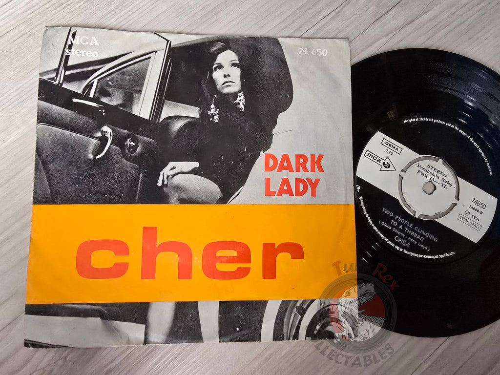 Cher - Dark Lady 7" Turkish Pressing Vinyl Turkey Edition
