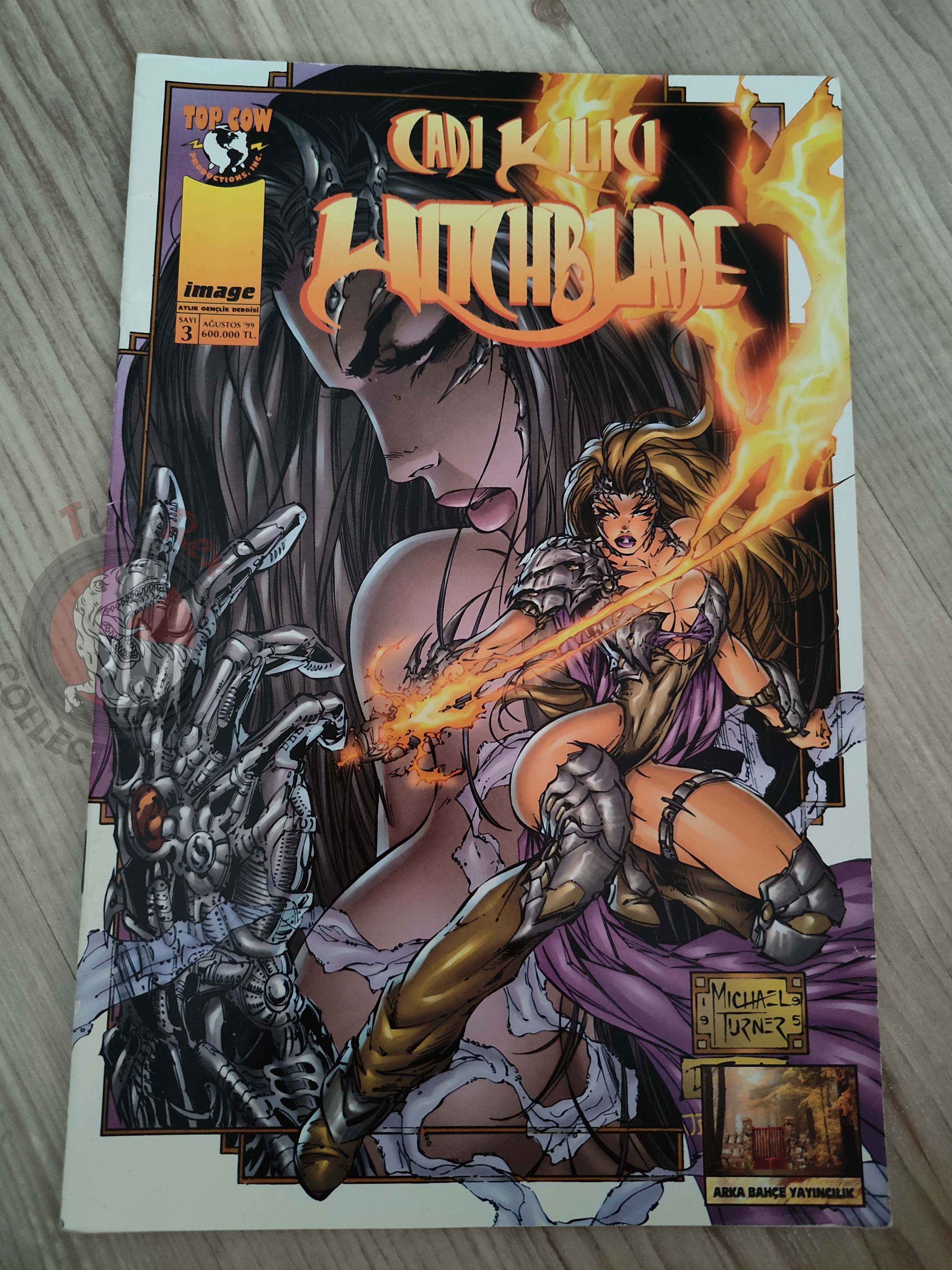 Witchblade #3 1999 Turkish Comic Turkey