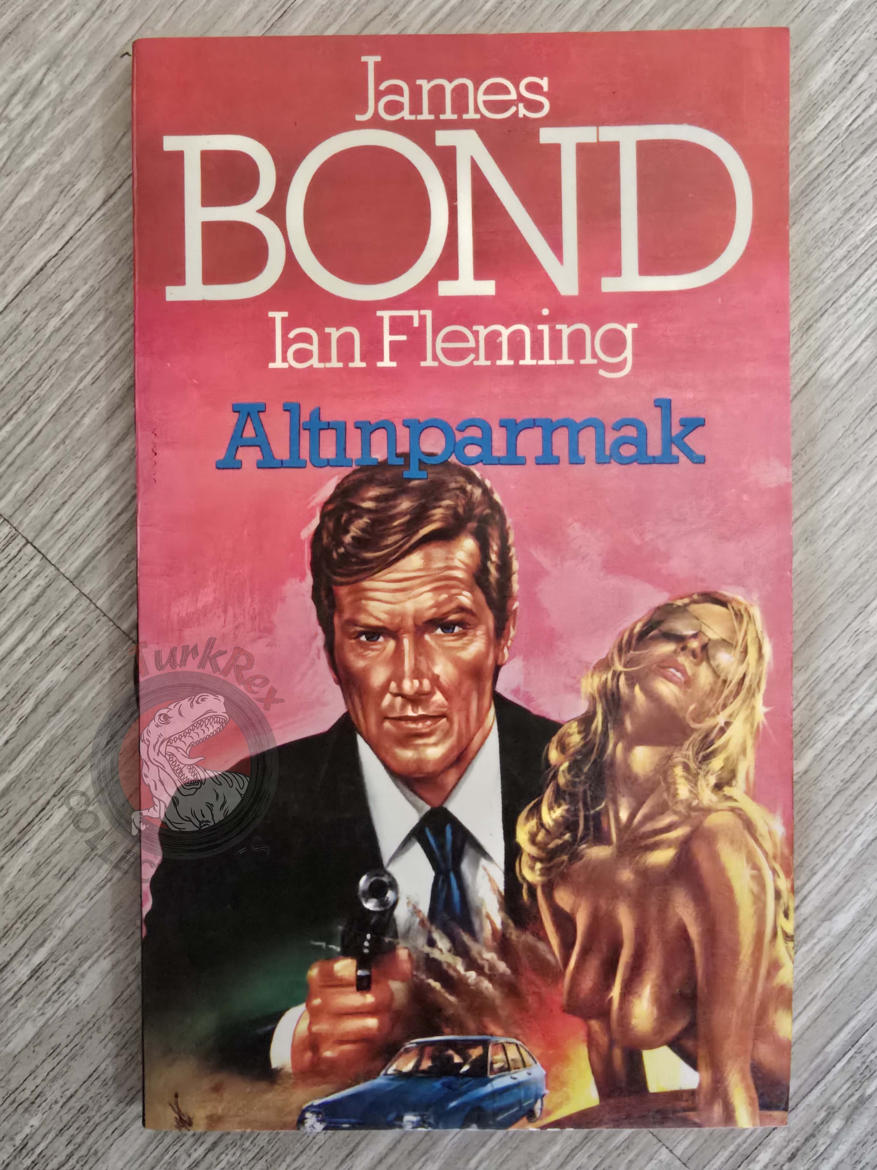 James Bond - Goldfinger 1990 Turkish Book Turkey Ian Fleming