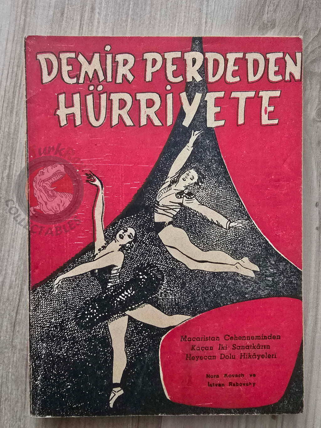 George Mikes – Leap Through the Curtain 1955 1st Turkish Book Turkey