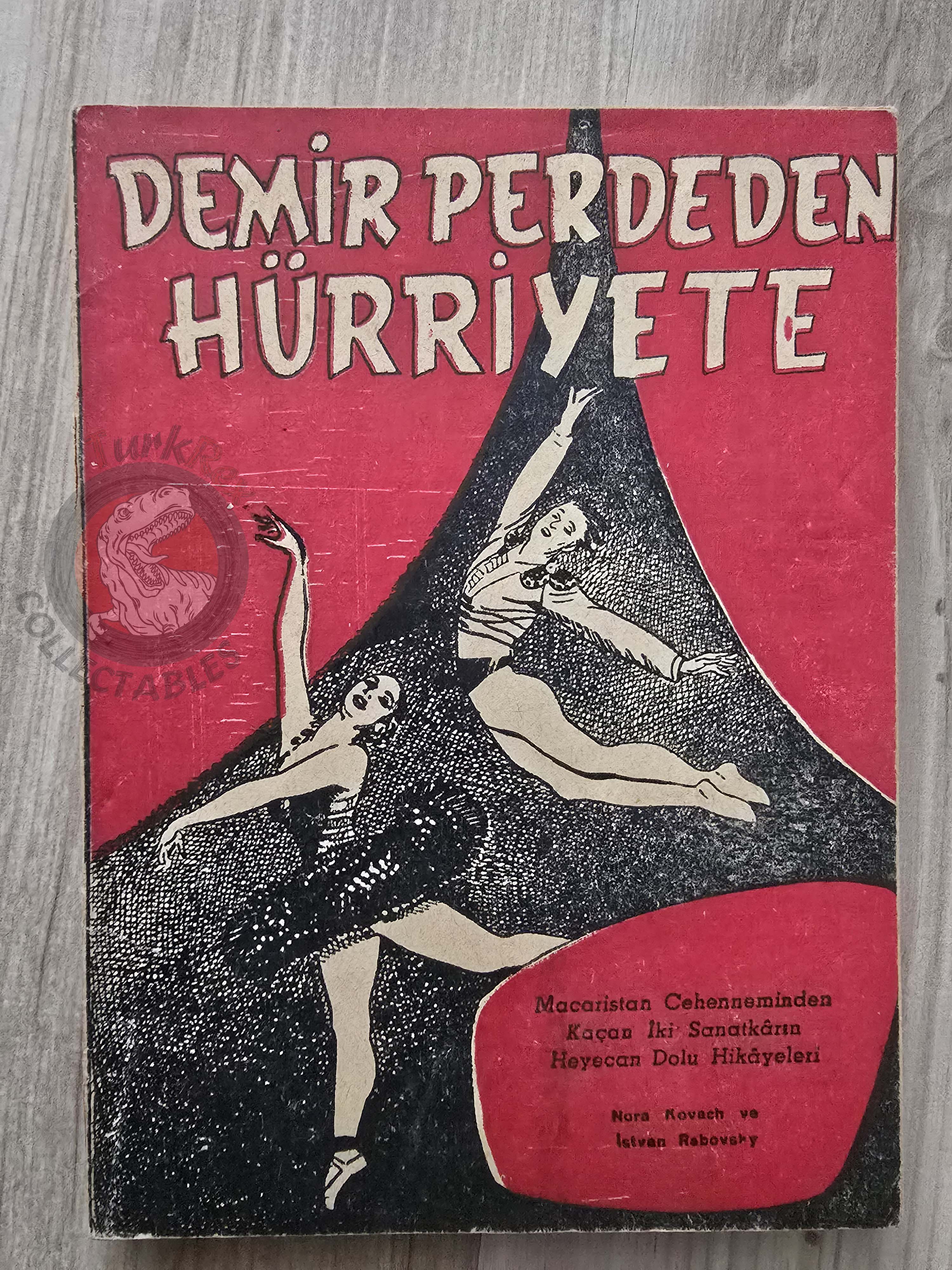 George Mikes – Leap Through the Curtain 1955 1st Turkish Book Turkey