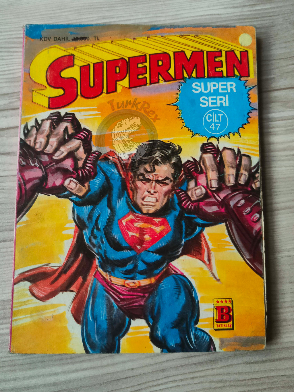 Superman Vol #47 1993 Turkish Comic Turkey Batman Action Comics #408 Annual #2