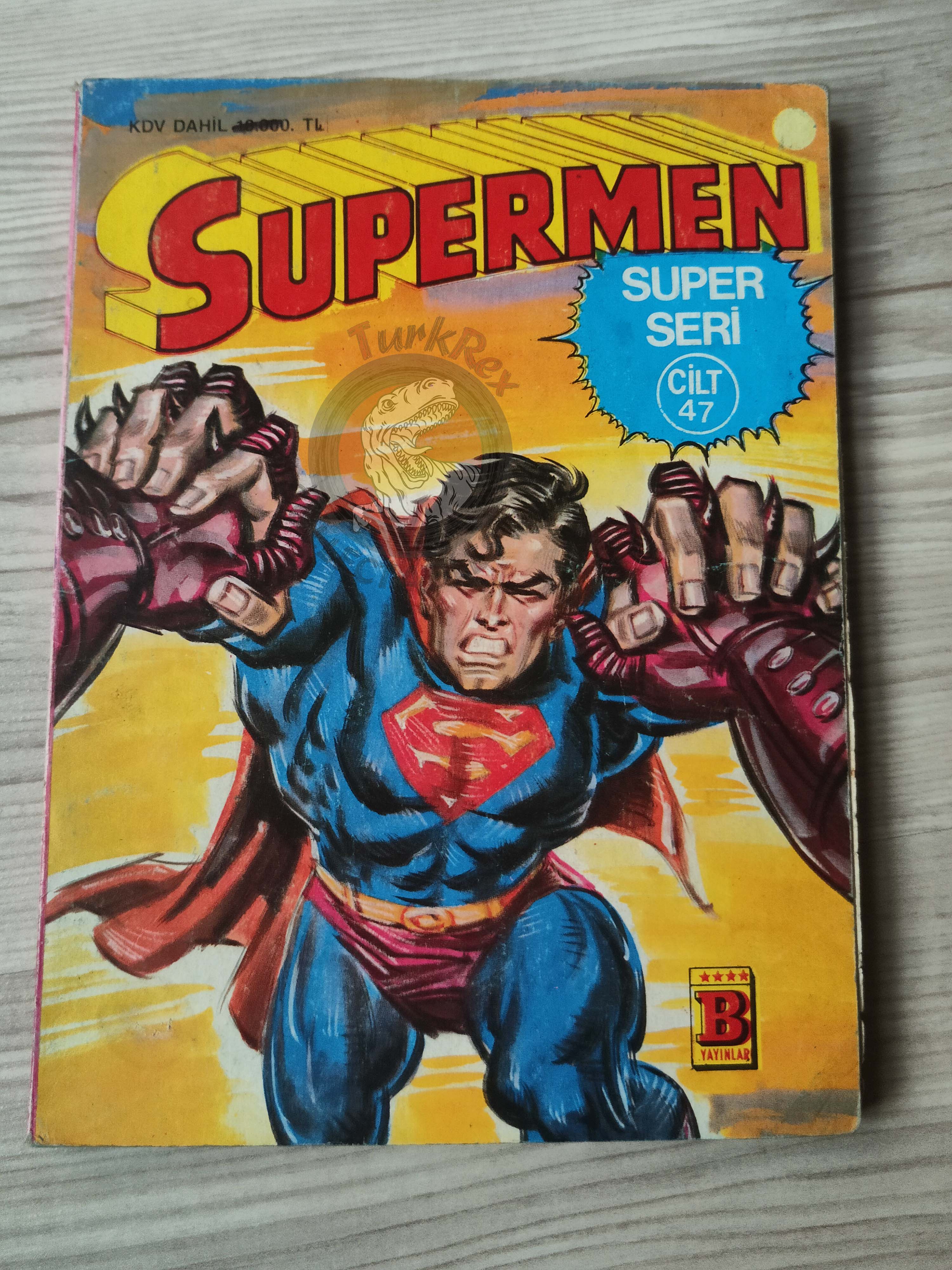 Superman Vol #47 1993 Turkish Comic Turkey Batman Action Comics #408 Annual #2