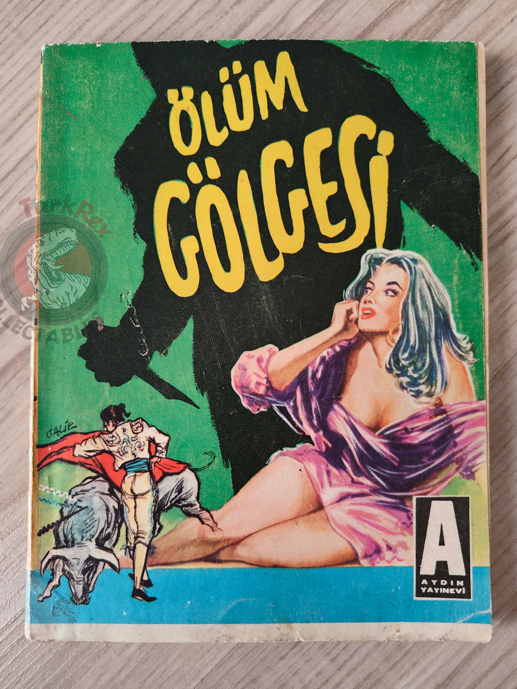 Alain Page – L'Ombre et le Matador 960 1st Turkish Book Turkey