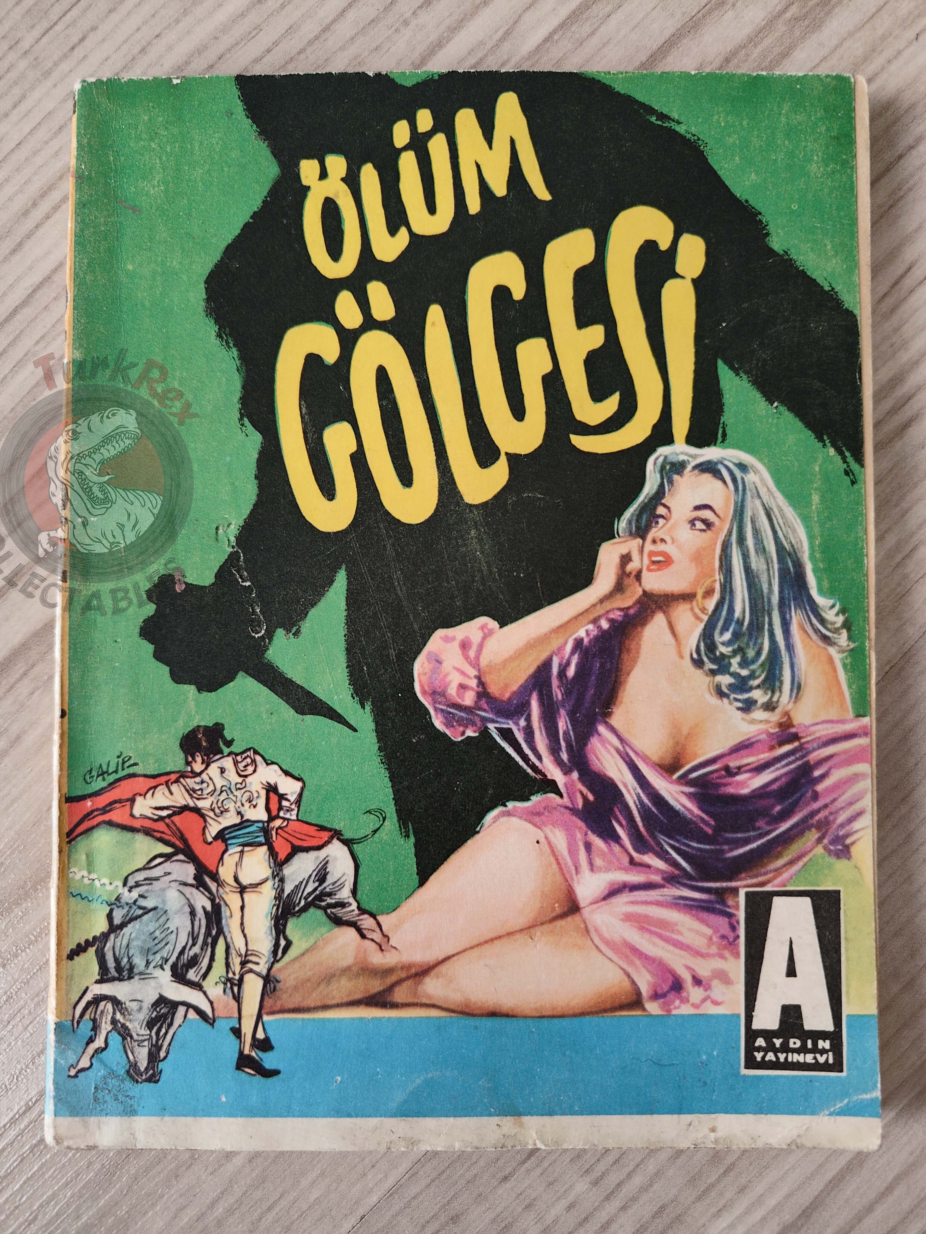 Alain Page – L'Ombre et le Matador 960 1st Turkish Book Turkey