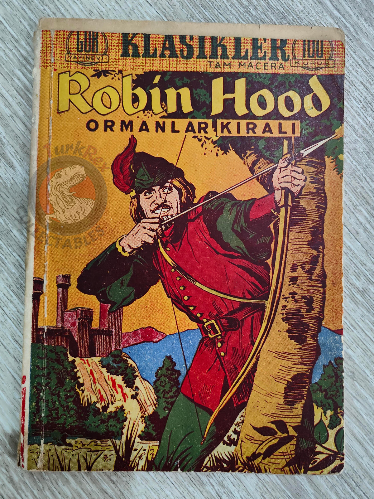 Robin Hood 1962 Turkish Comic Turkey Classics Illustrated