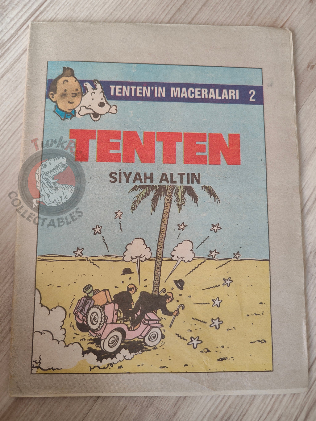 Tintin – Land Of Black Gold 1989 Turkish Edition Comic Turkey