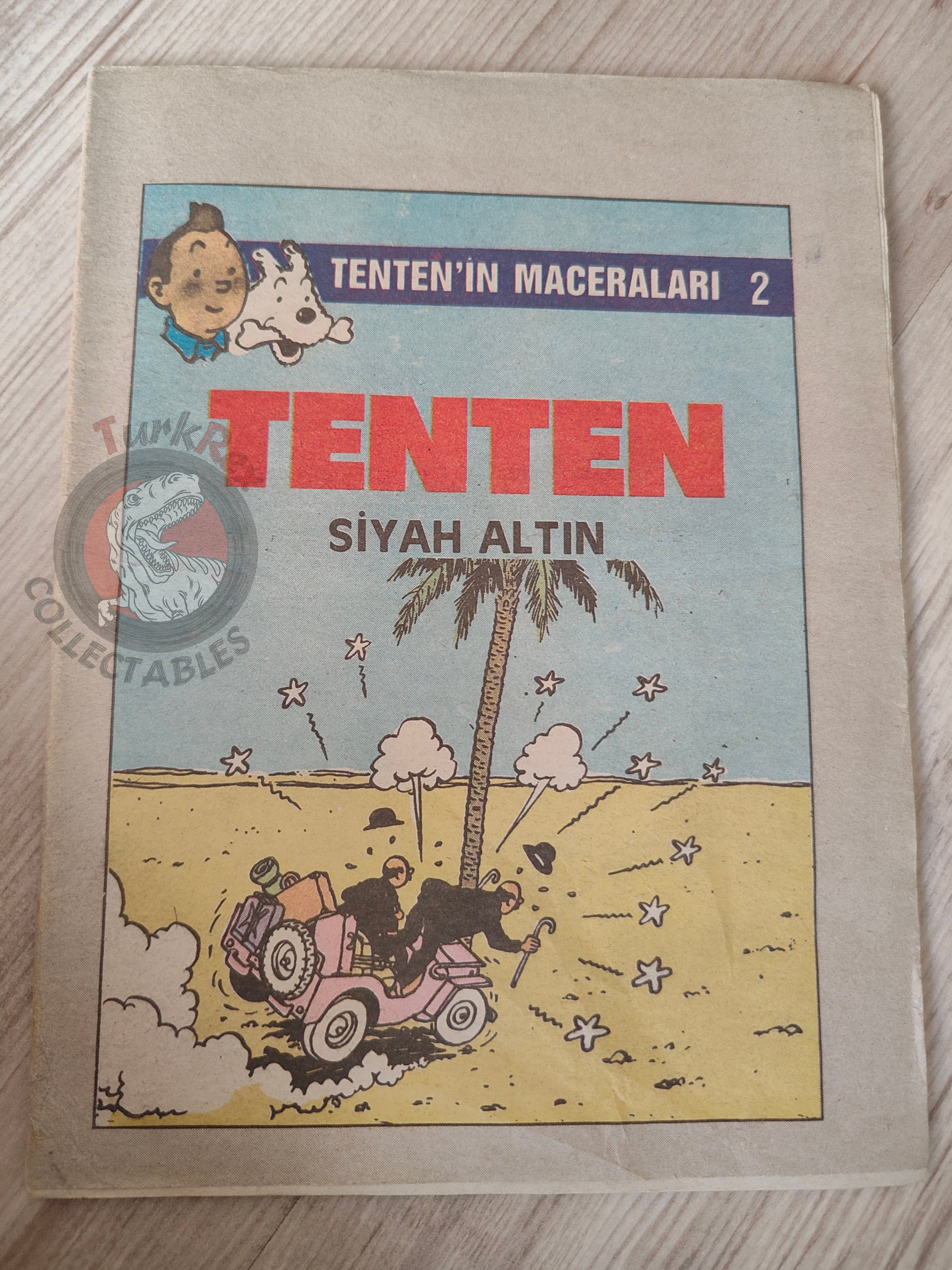 Tintin – Land Of Black Gold 1989 Turkish Edition Comic Turkey