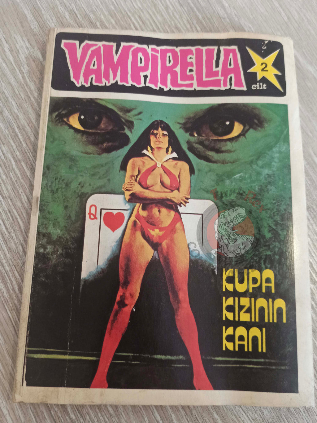 Vampirella Vol #2 1978 Turkish Comic Turkey Warren Publishing cover #49 Morbius