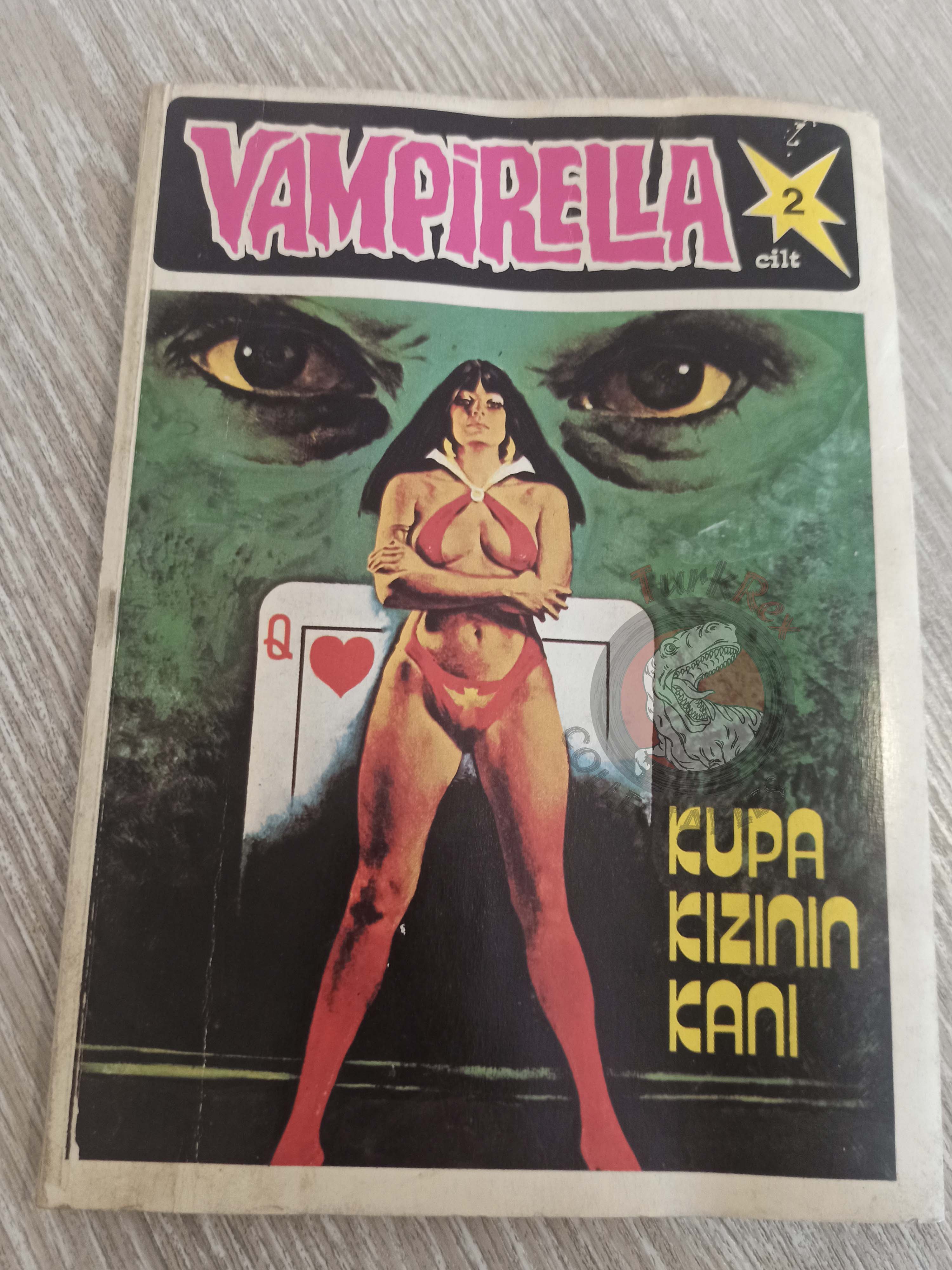 Vampirella Vol #2 1978 Turkish Comic Turkey Warren Publishing cover #49 Morbius