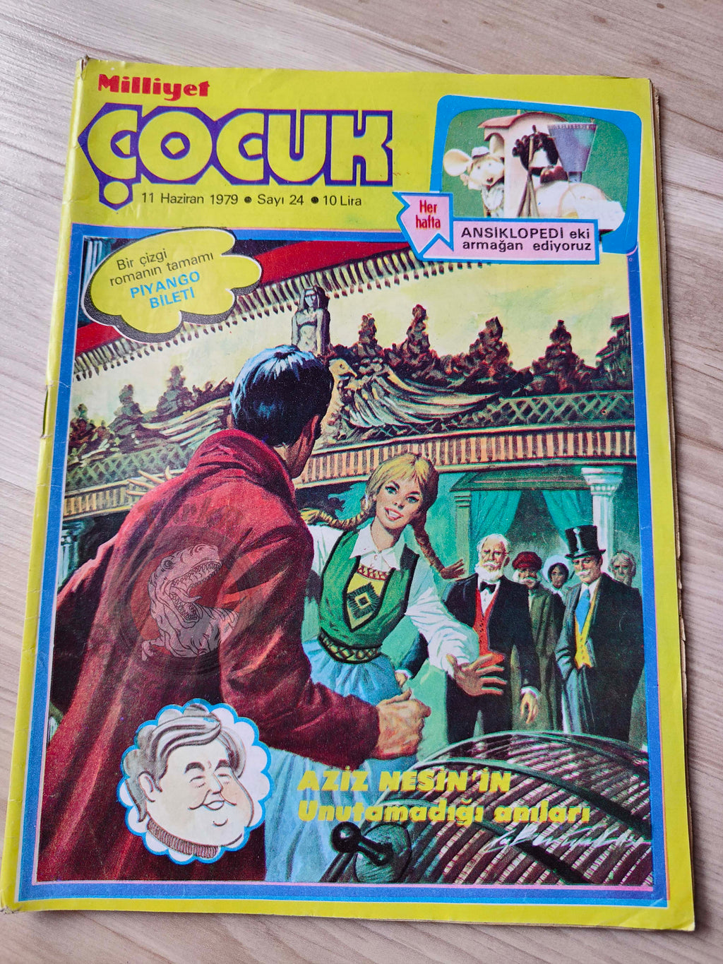 Milliyet Çocuk #24 1979 Turkish Comic Turkey Joyas Literarias Juveniles #78 Jules Verne