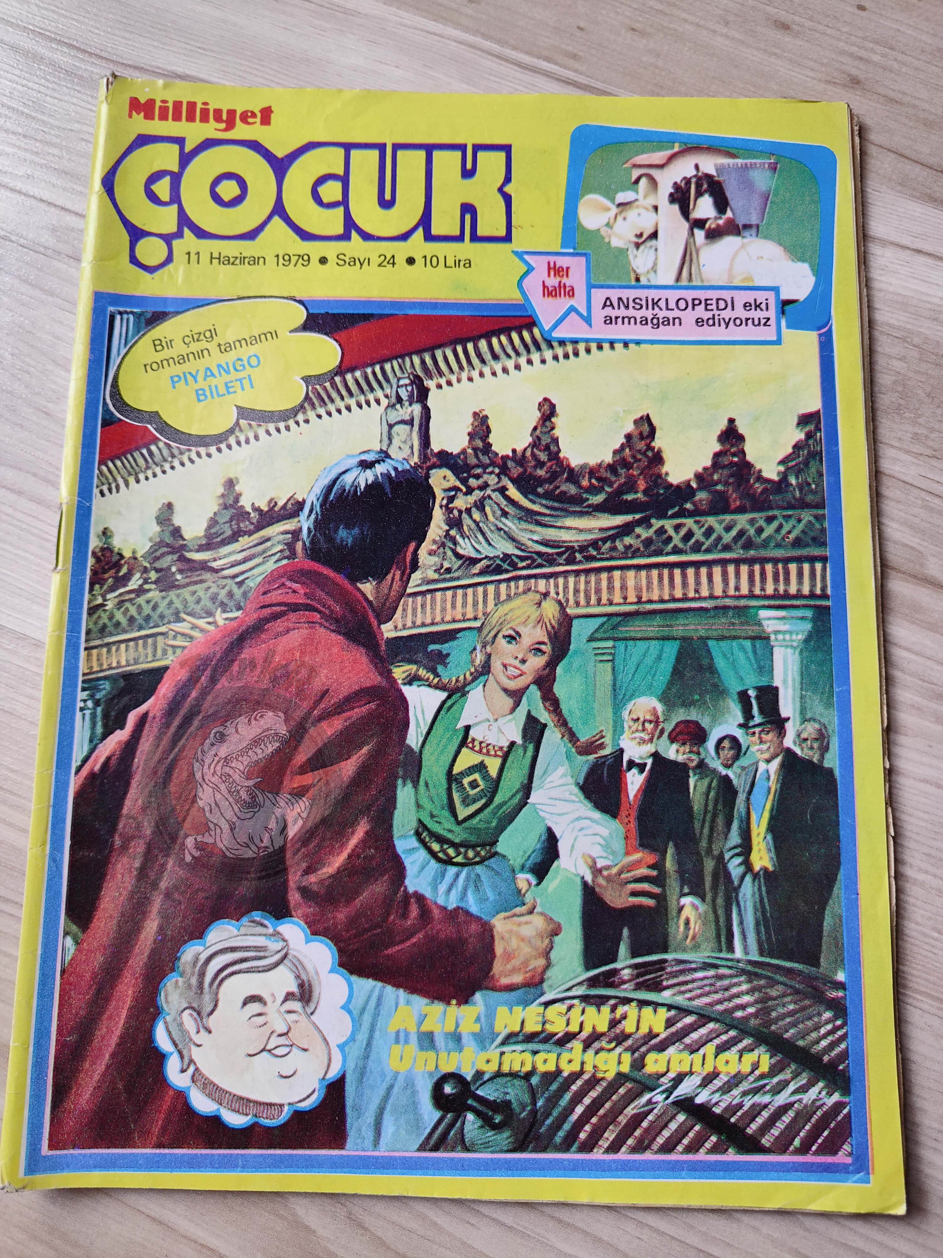 Milliyet Çocuk #24 1979 Turkish Comic Turkey Joyas Literarias Juveniles #78 Jules Verne