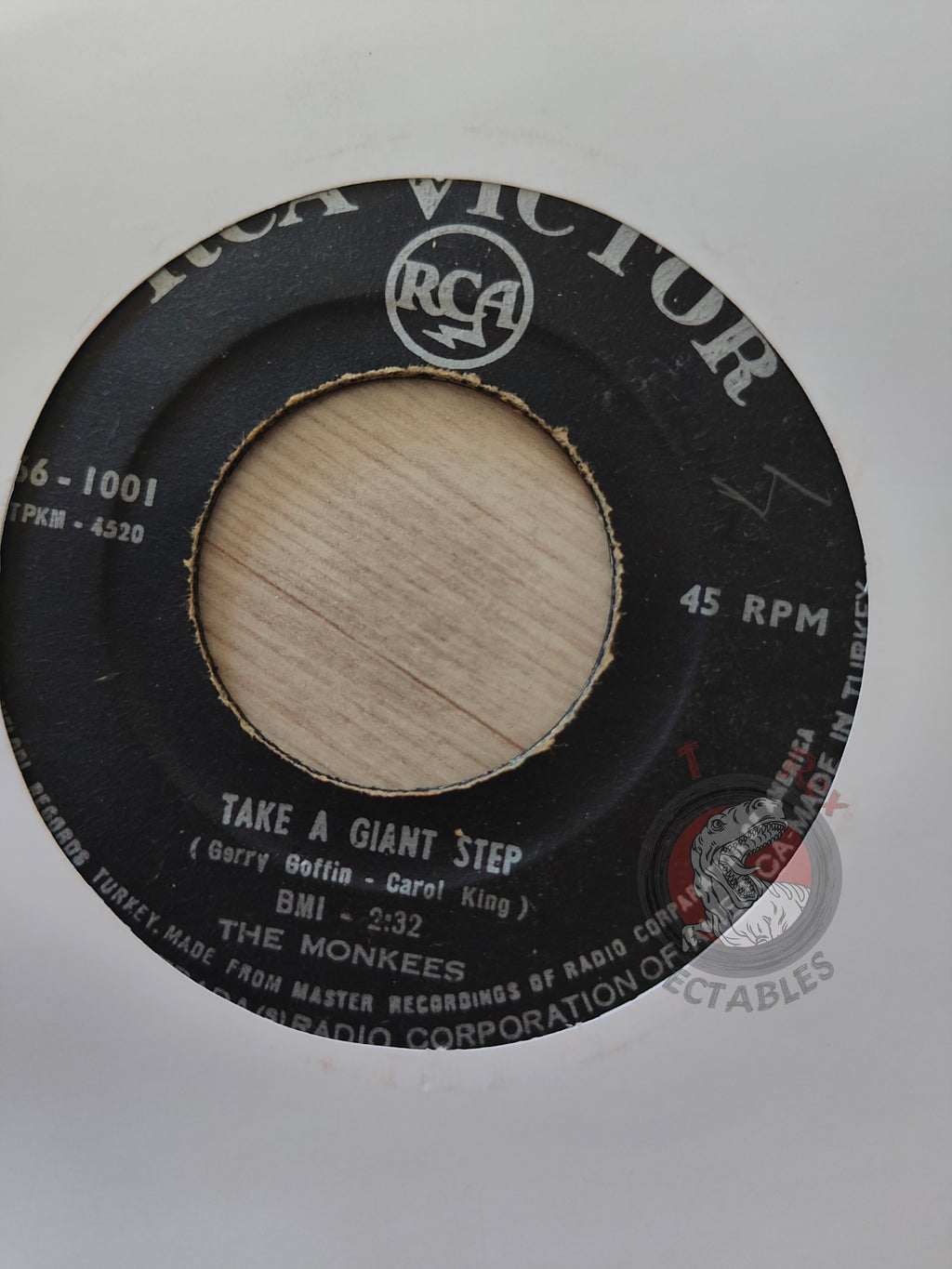 The Monkees – Last Train To Clarksville 7" Turkish Pressing Vinyl Turkey Edition