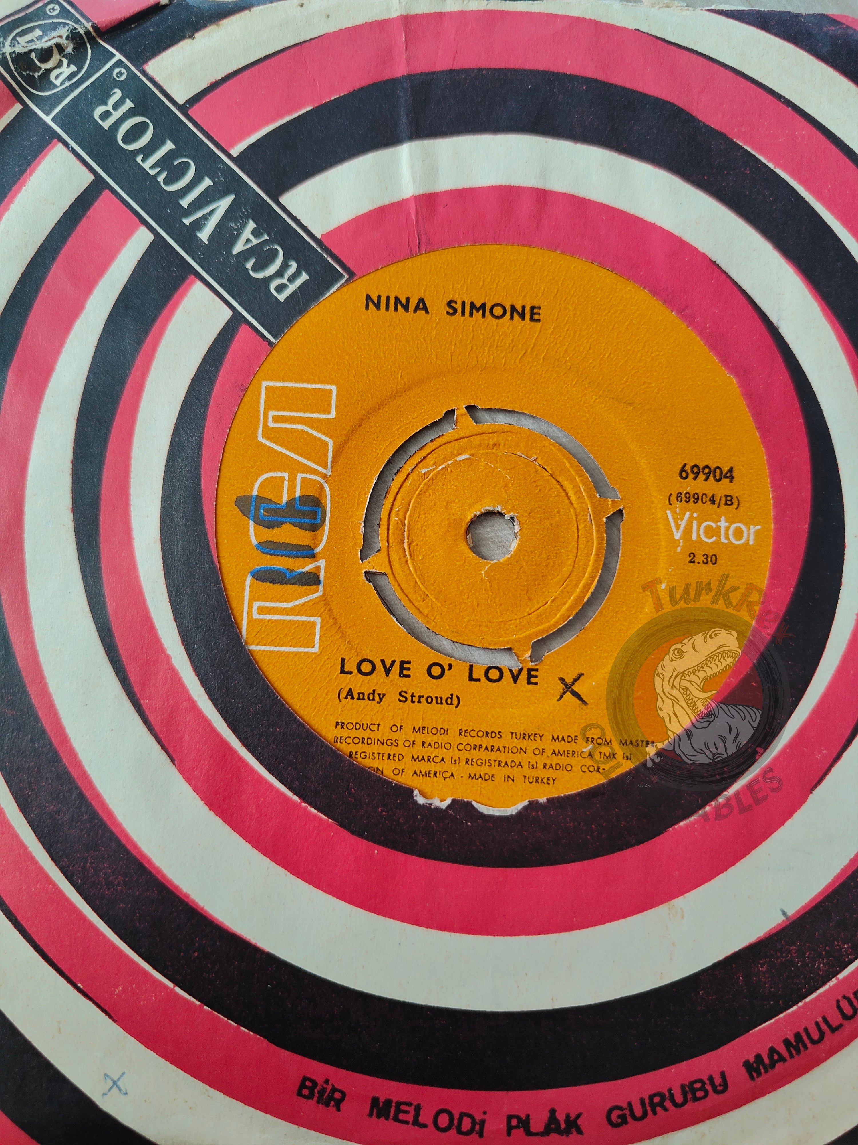 Nina Simone – Révolution ! 7" Turkish Pressing Vinyl Turkey Edition