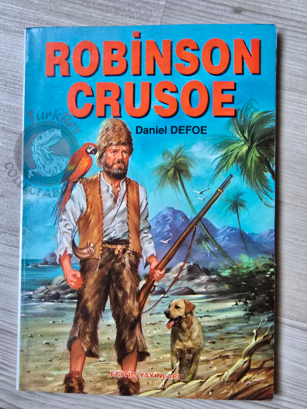 Daniel Defoe – Robinson Crusoe 1989 Turkish Book Turkey
