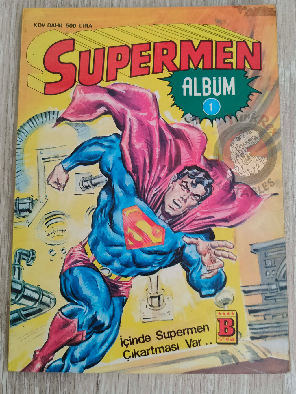 Superman Album #1 Turkish Comic Turkey Justice League of America #198 #199 Flash