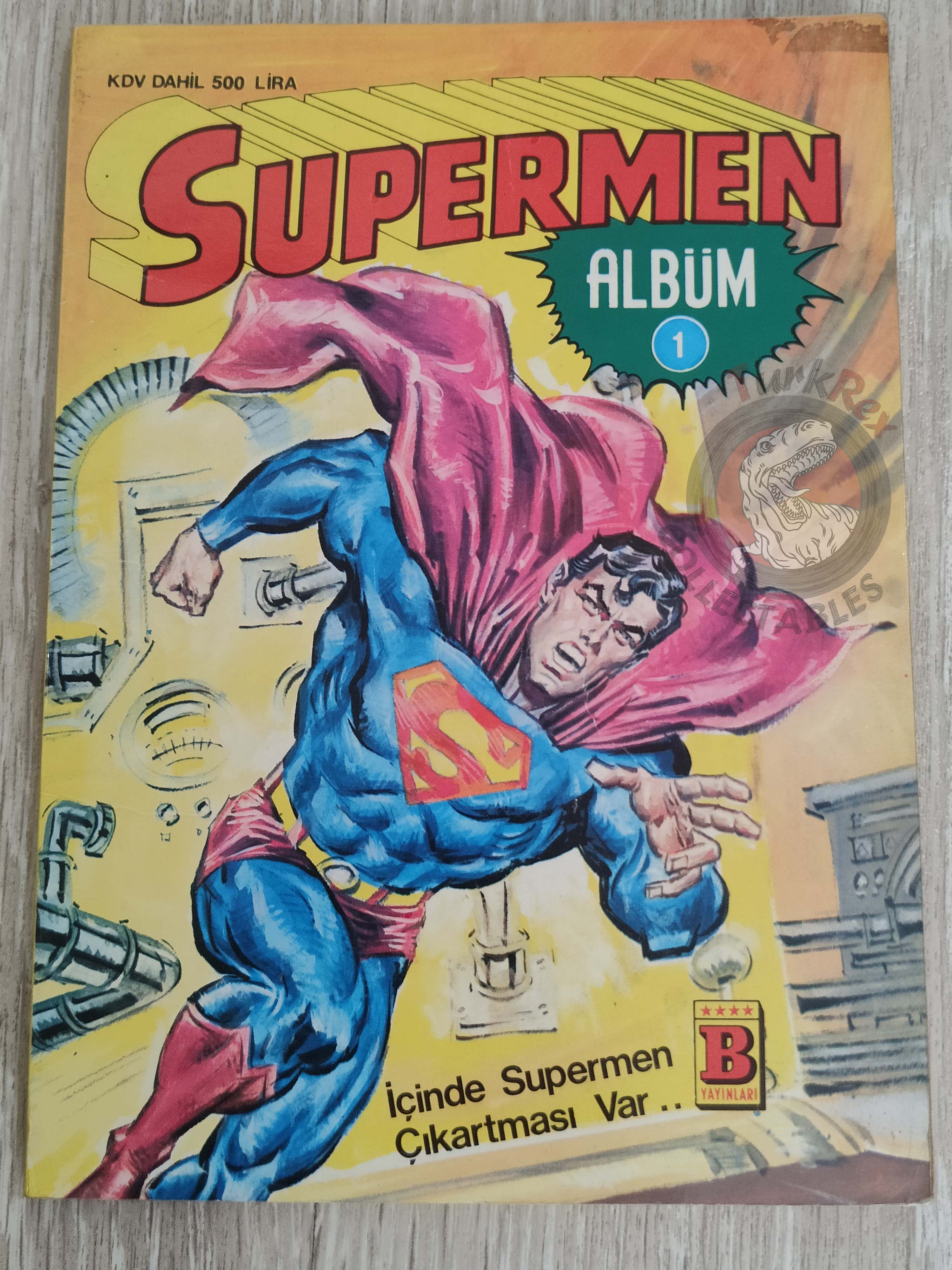 Superman Album #1 Turkish Comic Turkey Justice League of America #198 #199 Flash