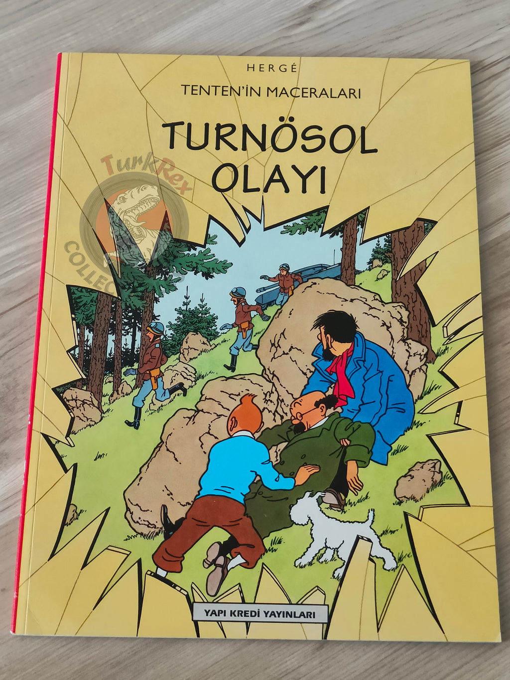 Tintin – The Calculus Affair 1998 Turkish Edition Comic Turkey 2nd YKY