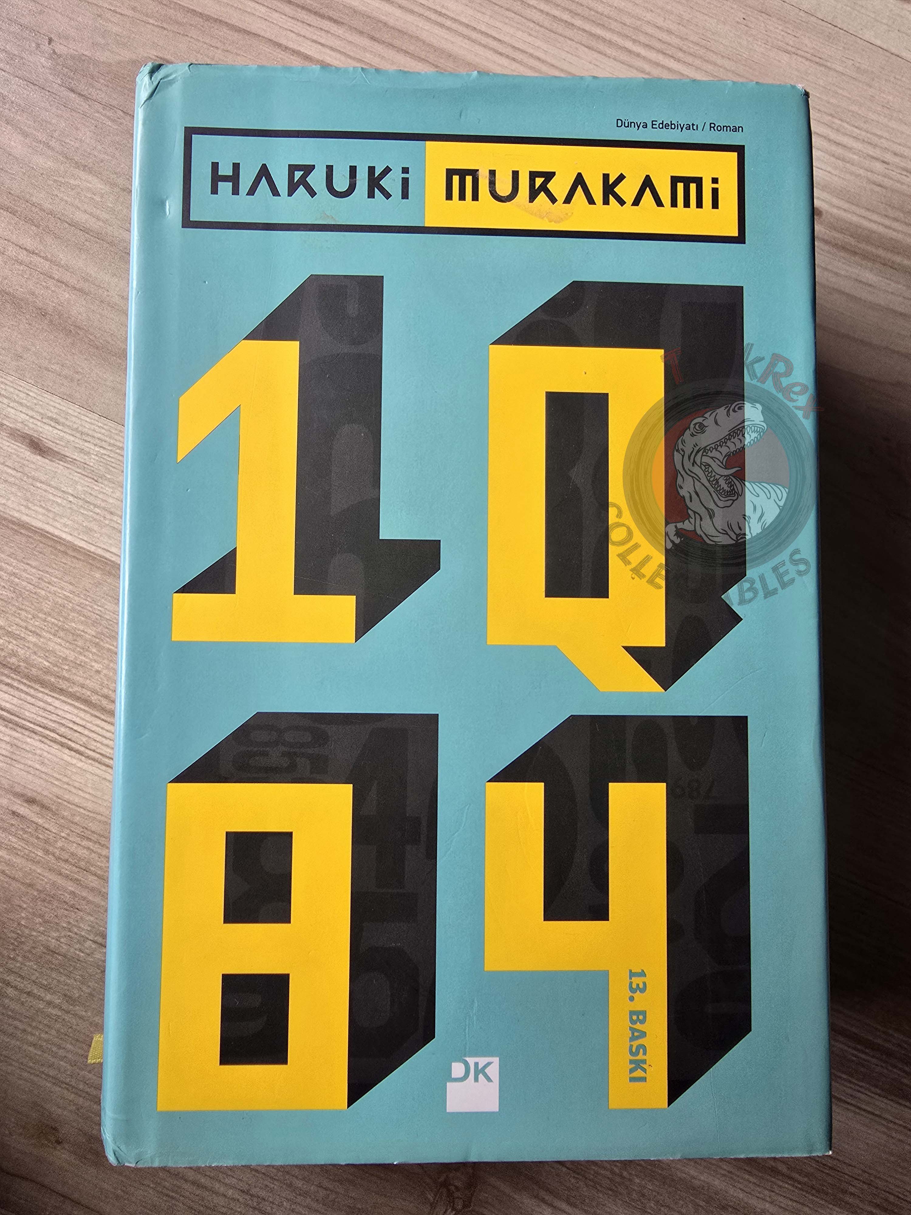 Haruki Murakami – 1Q84 2016 HC/DJ Turkish Book Turkey