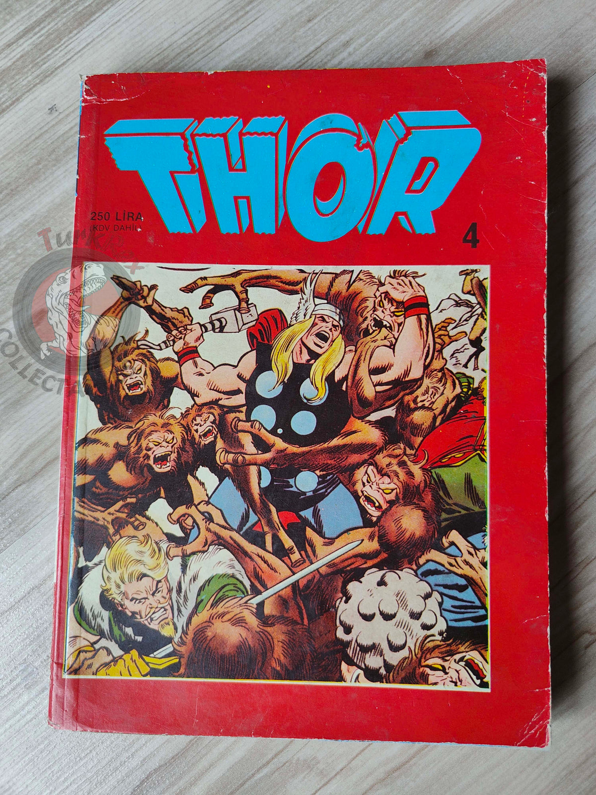 Thor #4 1985 Turkish Comic Turkey The Mighty Thor #193–196 Silver Surfer