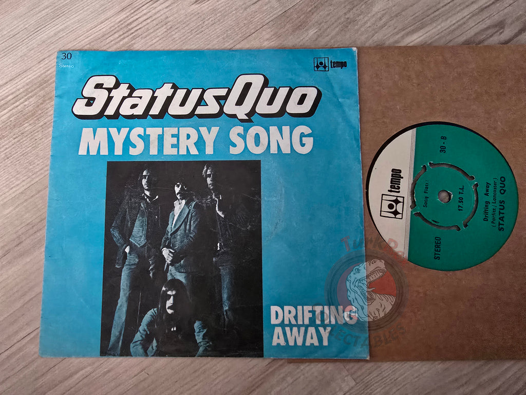 Status Quo – Mystery Song 7" Turkish Pressing Vinyl Turkey Edition