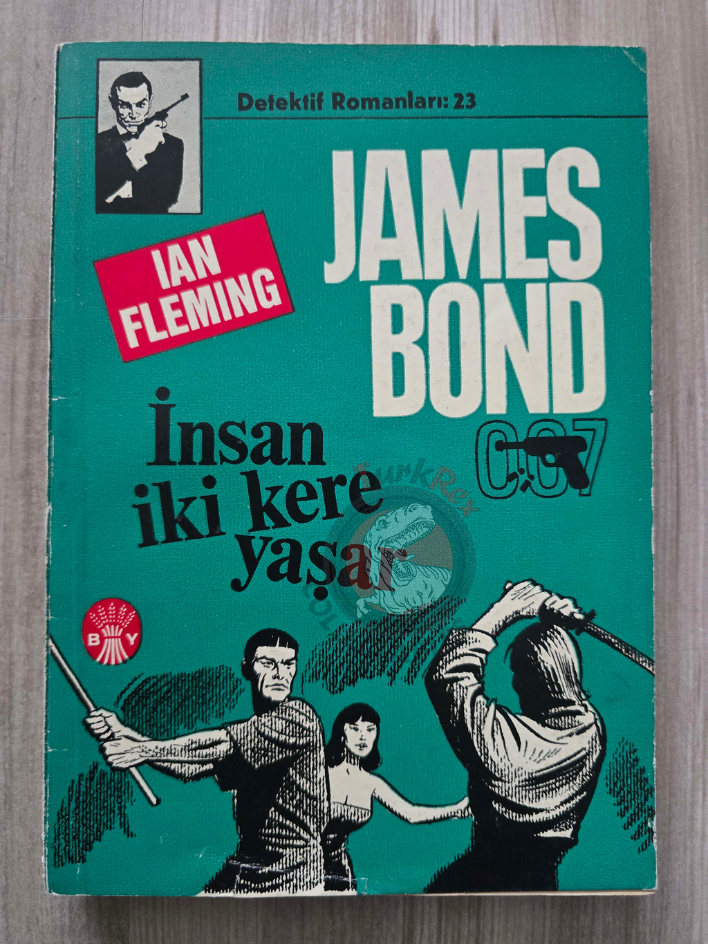 James Bond - You Only Live Twice 1966 1st Turkish Book Turkey Ian Fleming