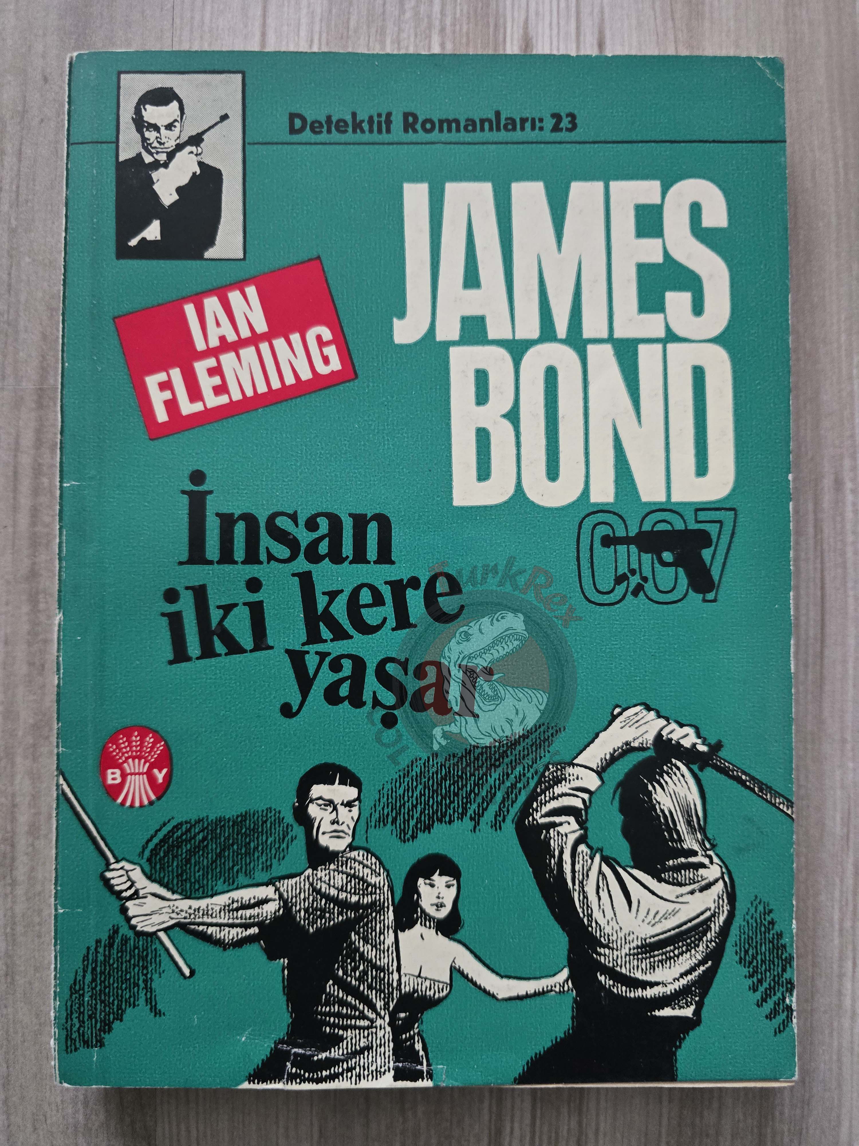 James Bond - You Only Live Twice 1966 1st Turkish Book Turkey Ian Fleming